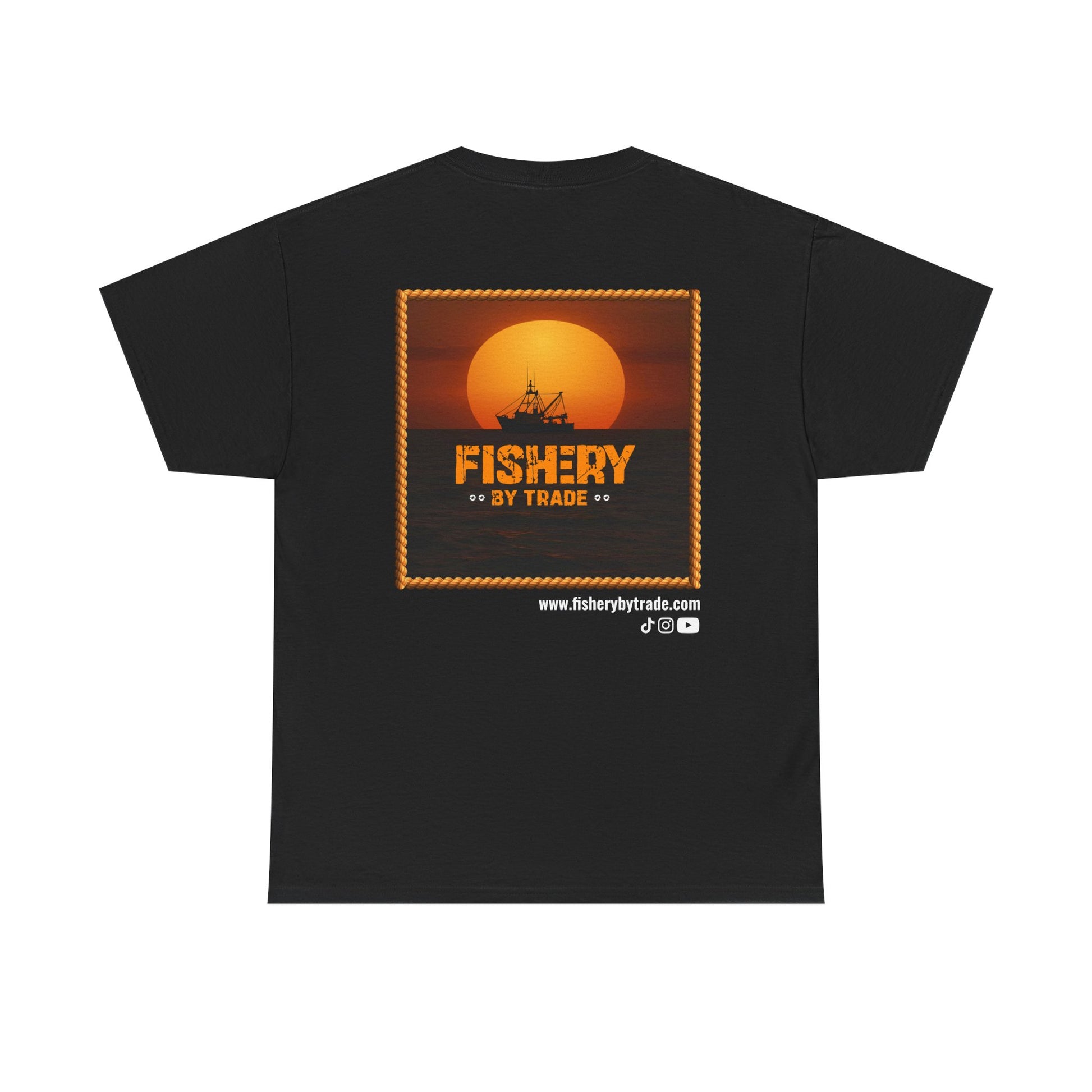 Fishery By Trade - Men's Black T-Shirt