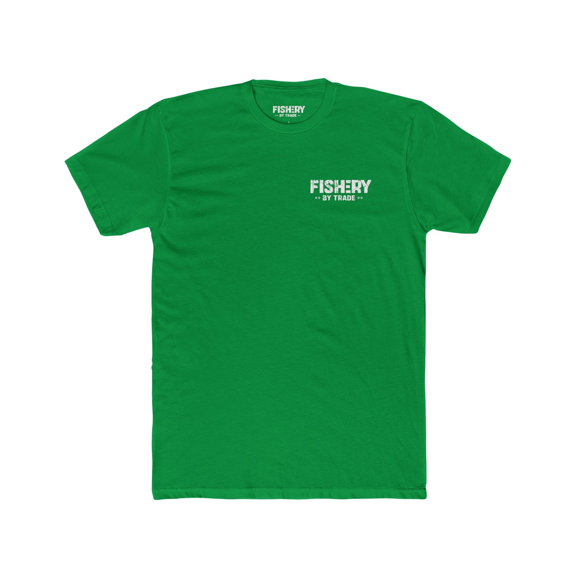 Fishery By Trade Rough Seas - Men's Black Crew Neck Tee