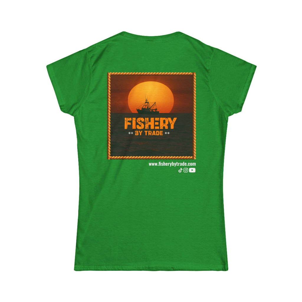 Black Fishery By Trade - Women T-Shirt