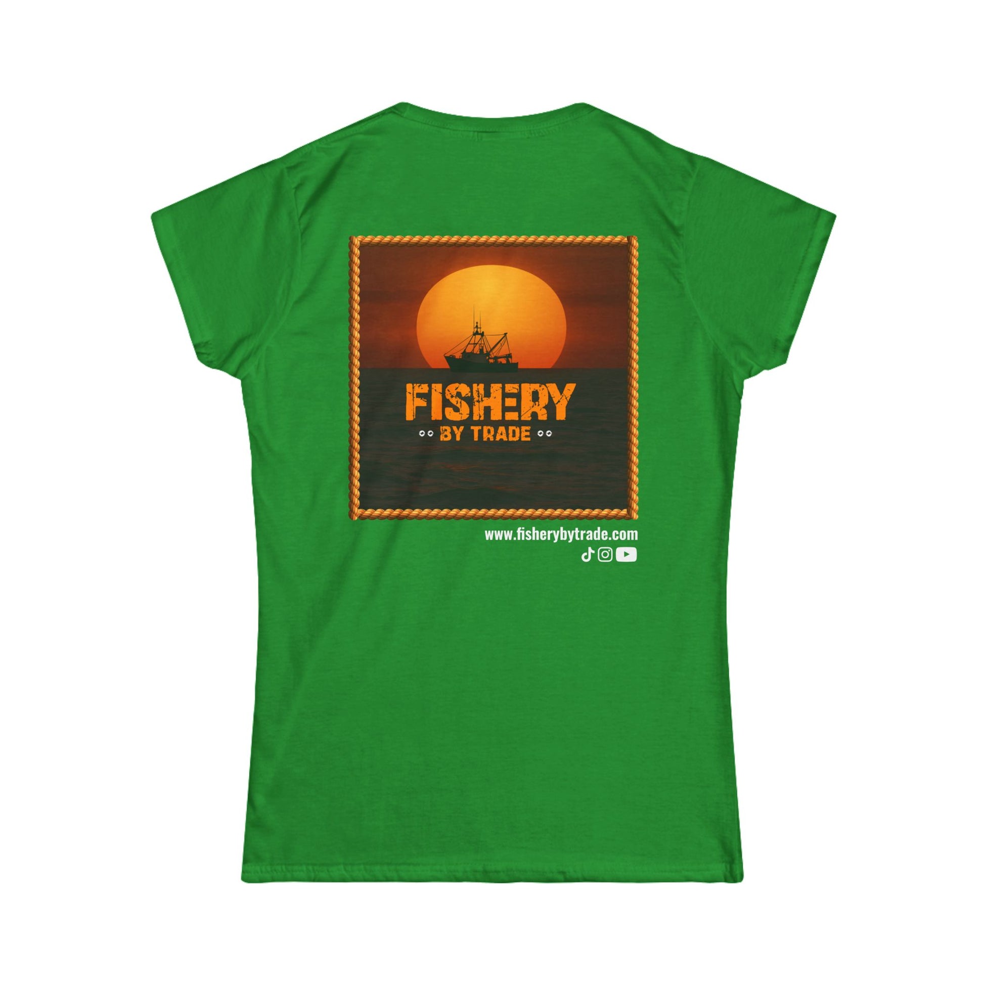 Black Fishery By Trade - Women T-Shirt