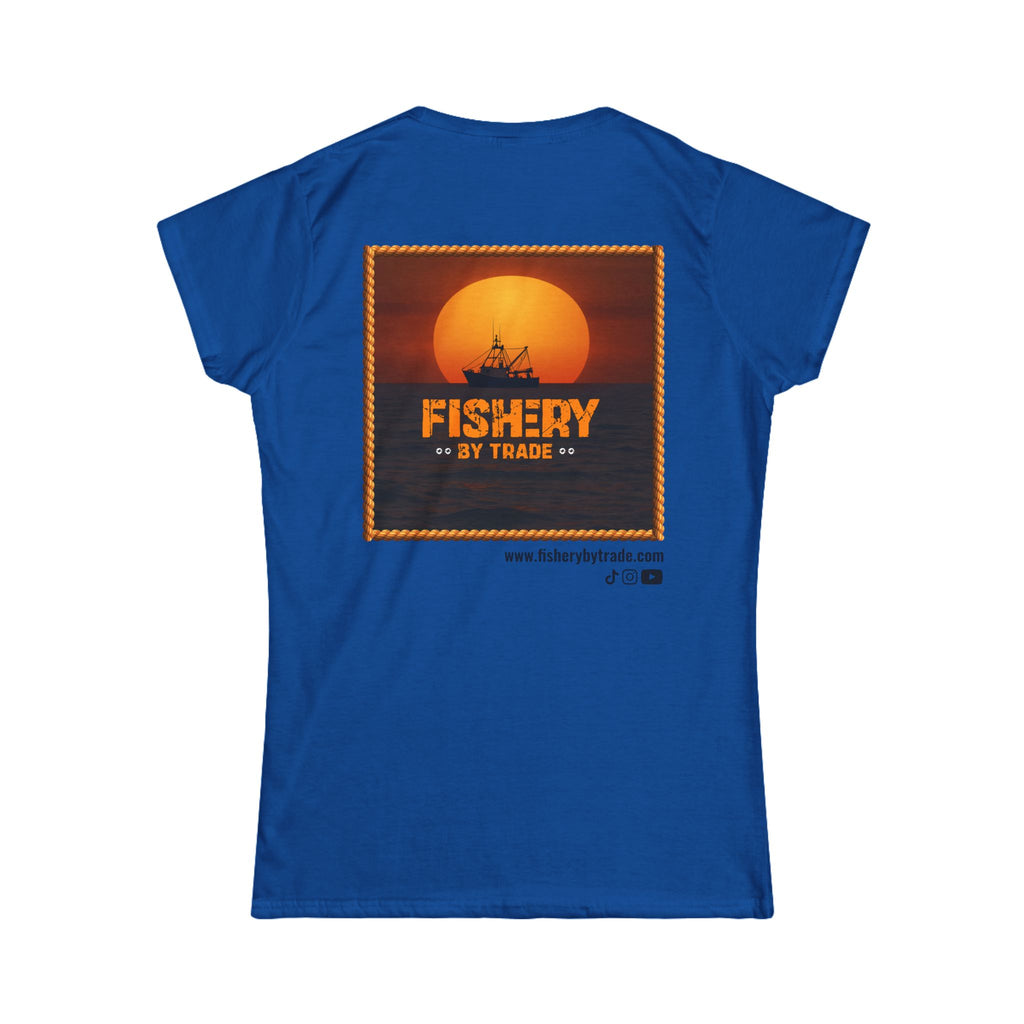 White Fishery By Trade - Women T-Shirt
