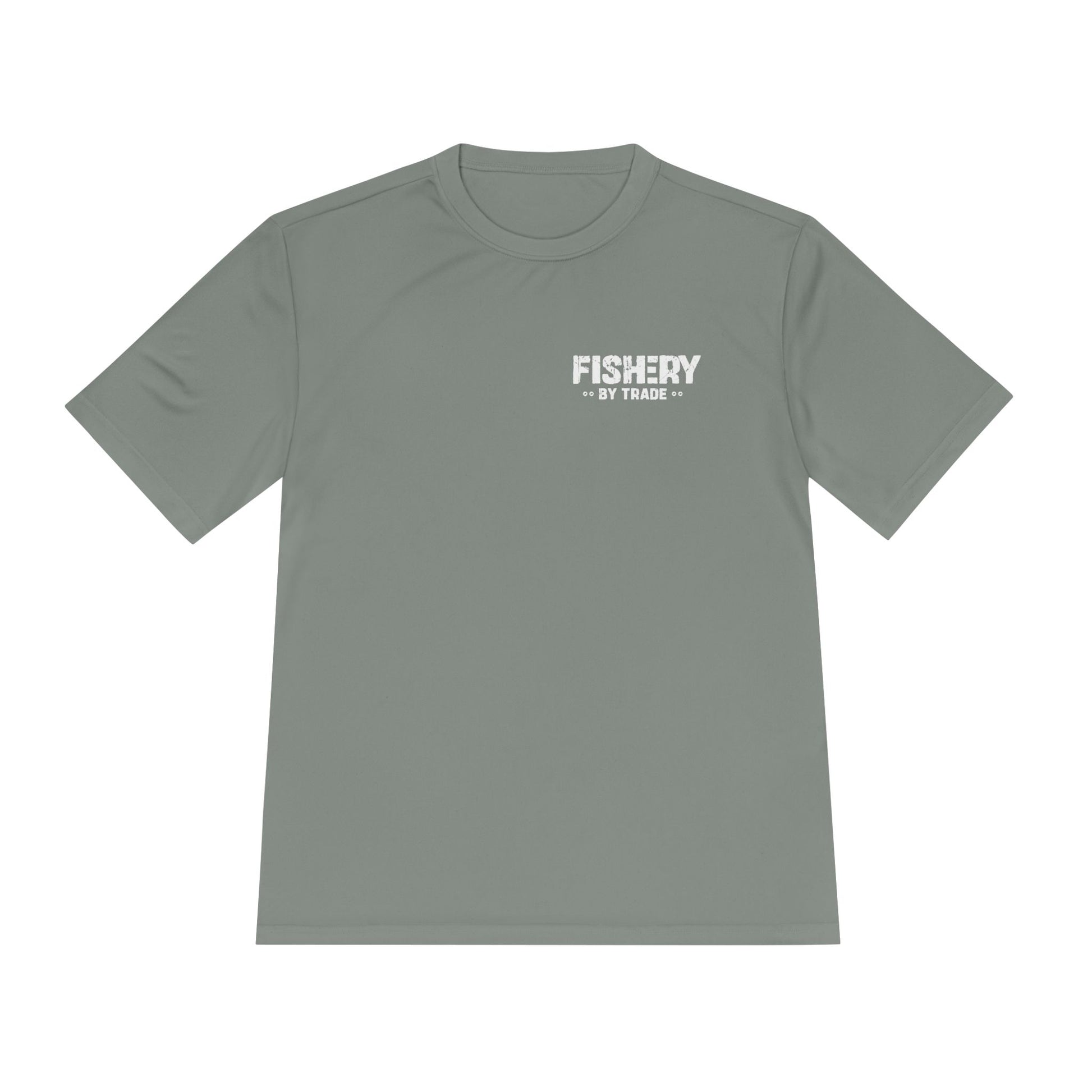 Fishery by Trade Rough Seas - Men's Black Quick Dry T-Shirt