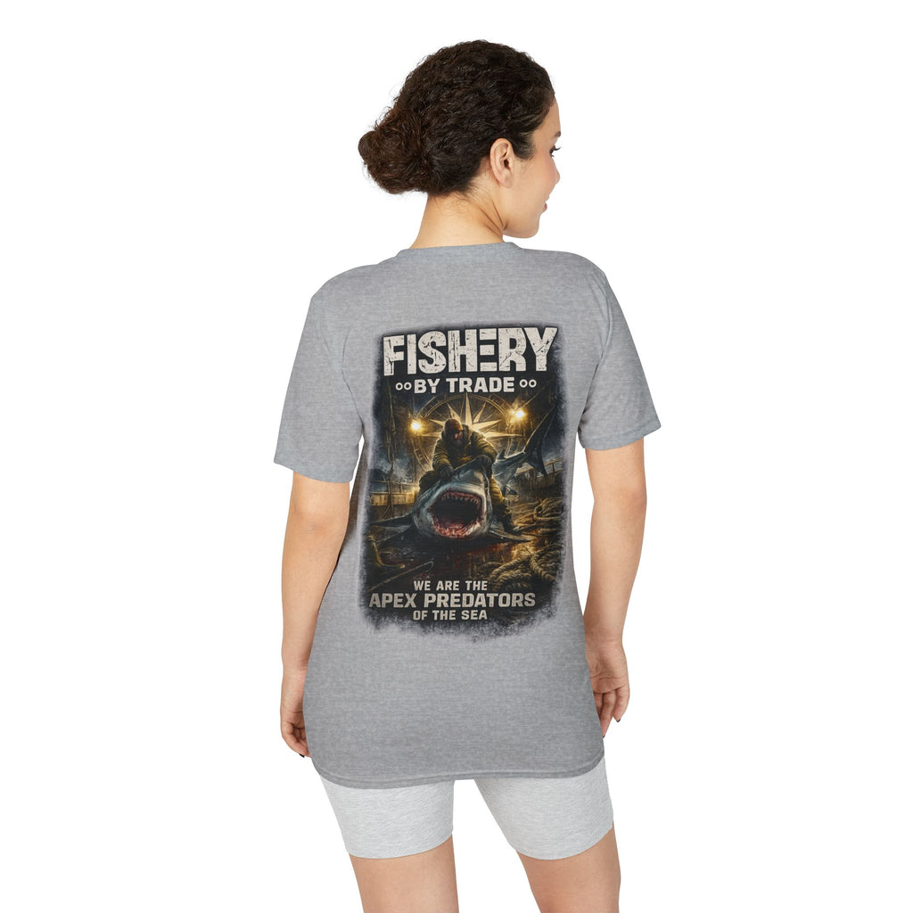 Apex Predators  Graphic Performance Tee — "Fishery by Trade"