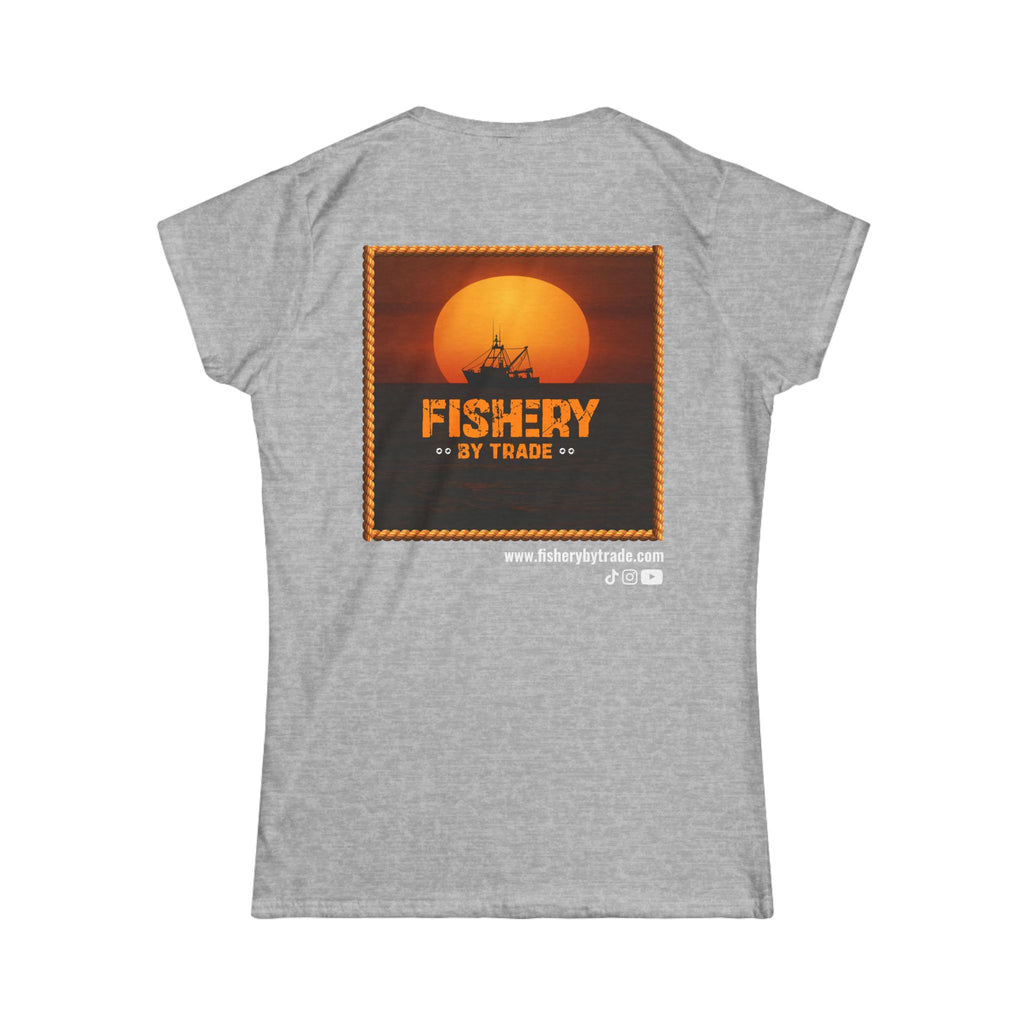 Black Fishery By Trade - Women T-Shirt
