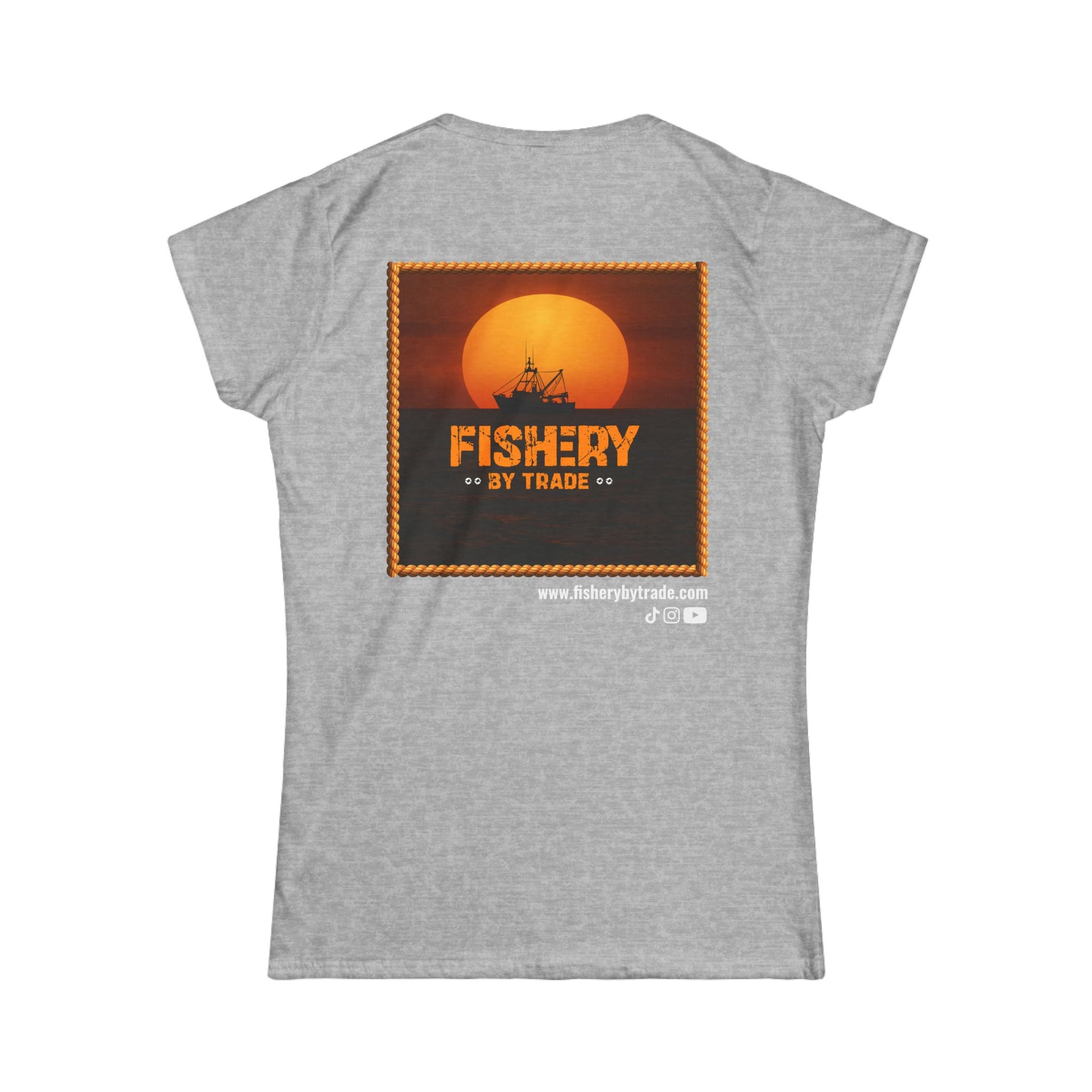 Black Fishery By Trade - Women T-Shirt
