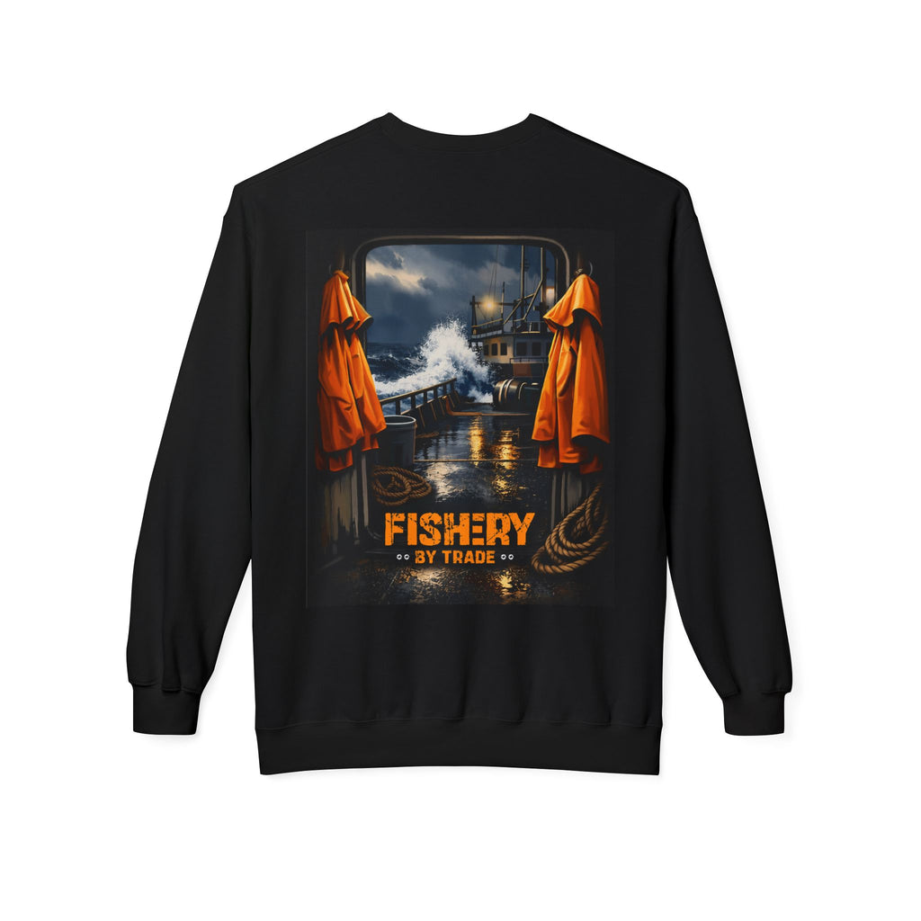 Fishery By Trade Deck - Black Sweatshirt