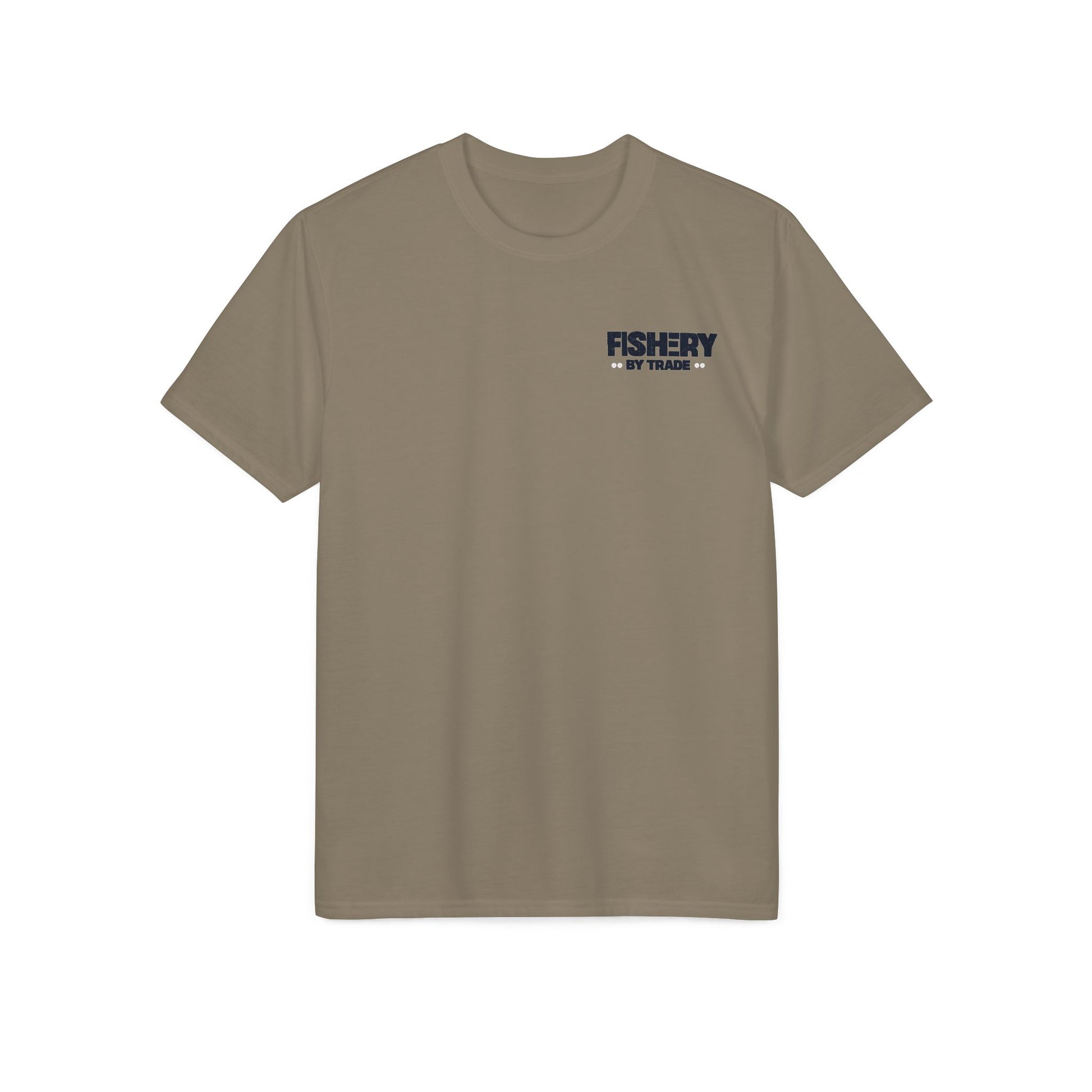 Fishing T-Shirt — "Fishery by Trade" Graphic Performance Tee