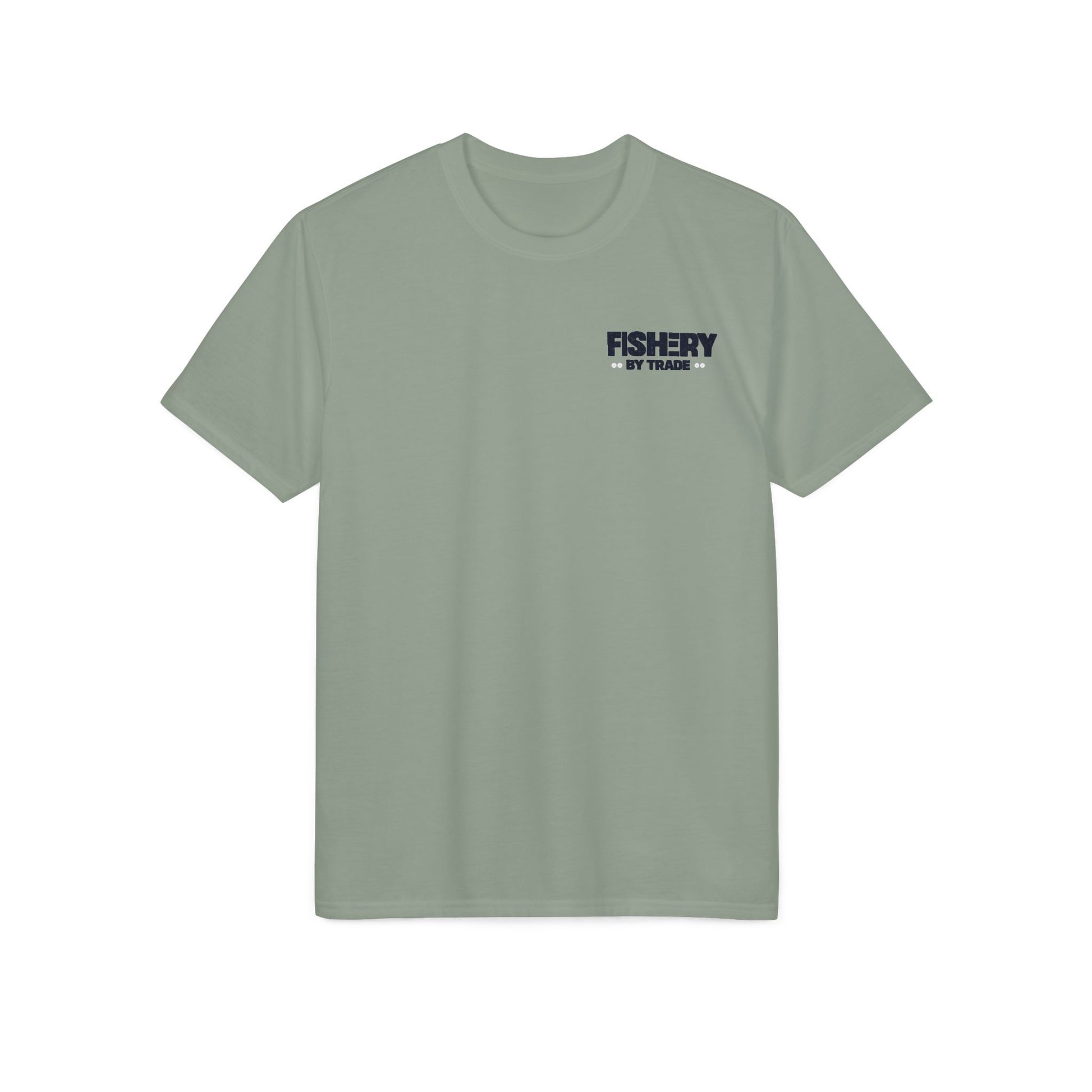 Fishing T-Shirt — "Fishery by Trade" Graphic Performance Tee