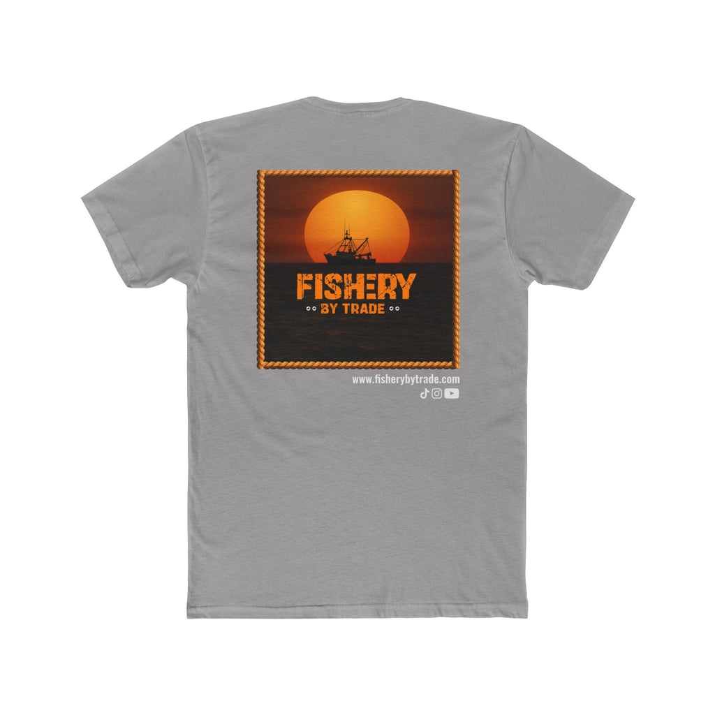 Fishery By Trade - Men's Black Crew Neck Tee