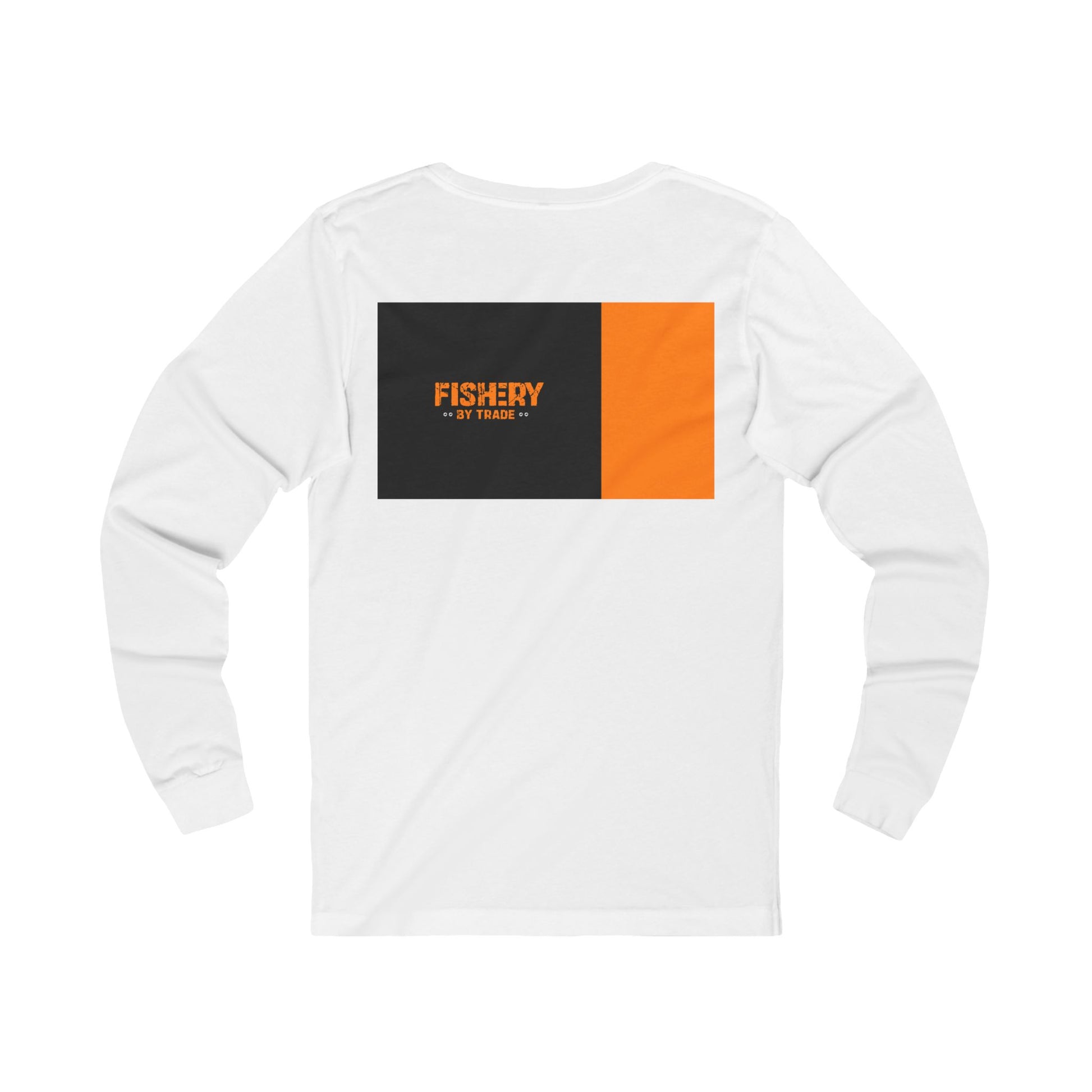 Fishery By Trade - White Long Sleeve T-Shirt