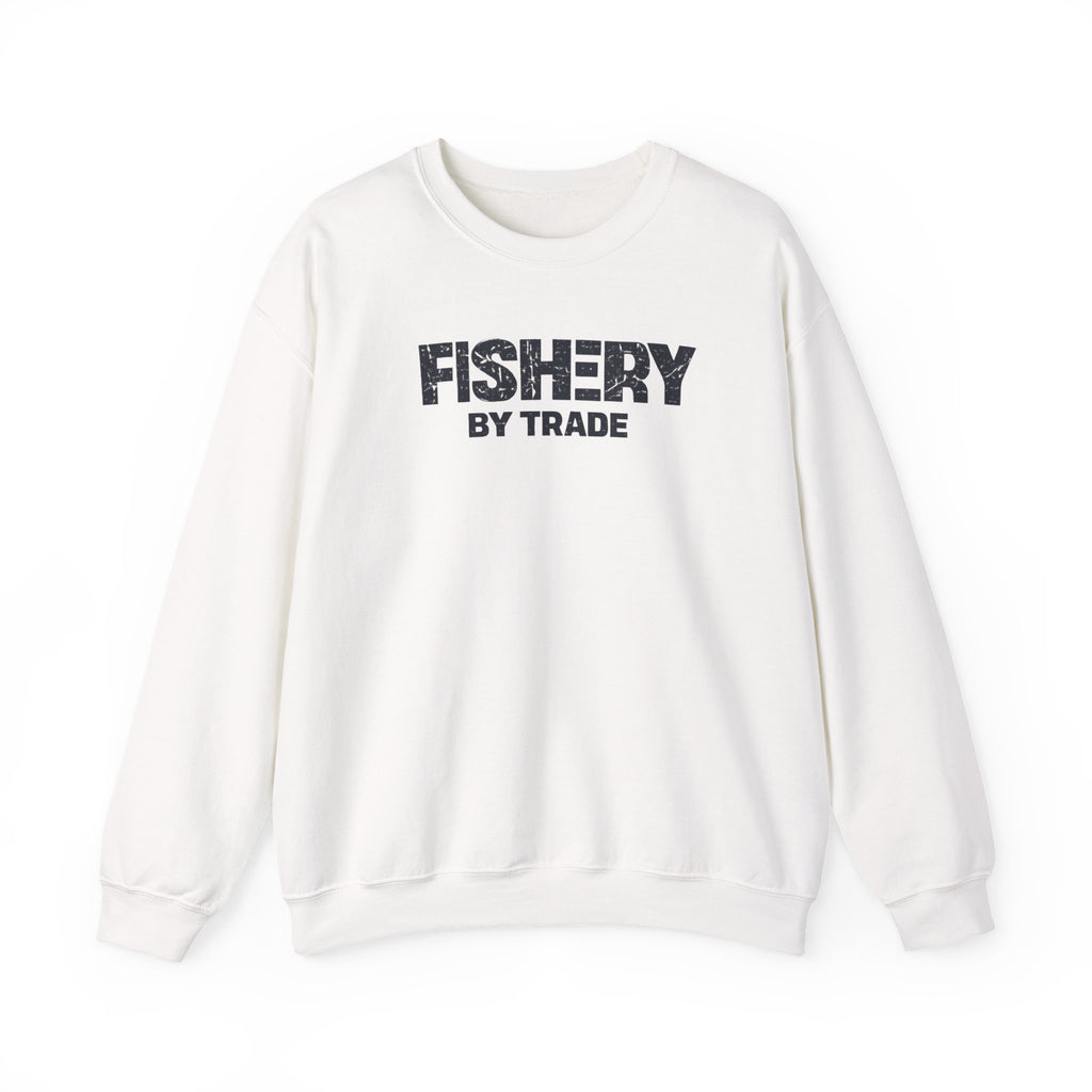 (Pelagic Apex) Fishing Crewneck Sweatshirt — "Fishery By Trade"