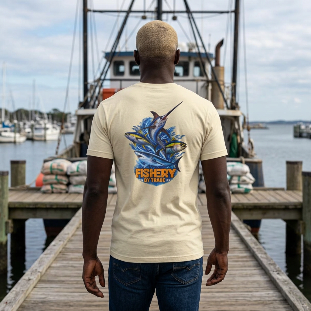 Copy of Fishing Tee – Sunset Trawler "