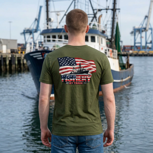 Fishing Tee – American Trawler "