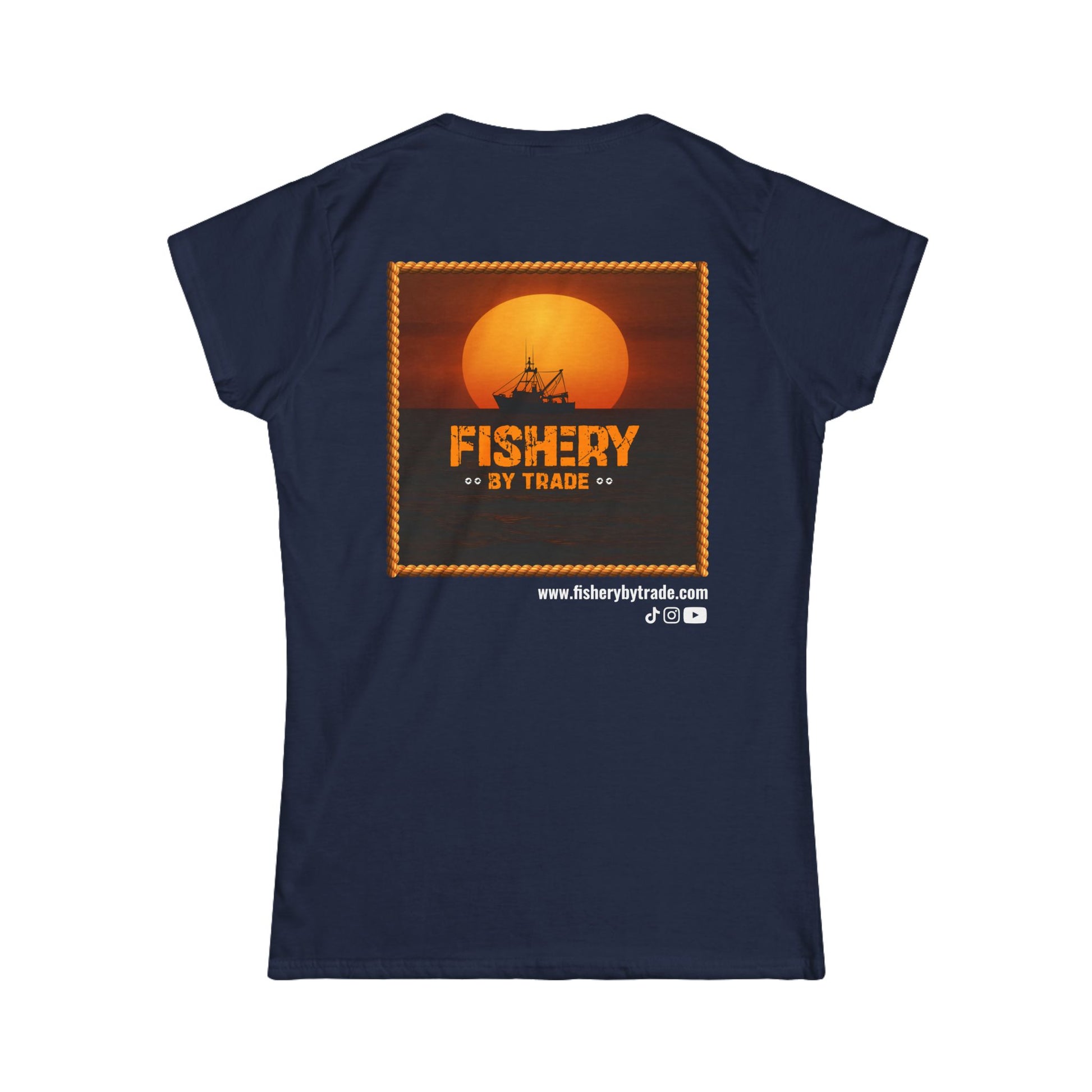 Black Fishery By Trade - Women T-Shirt