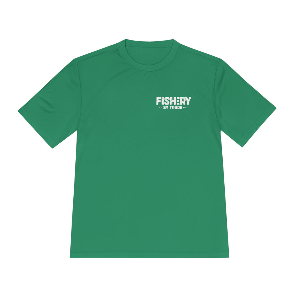 Fishery by Trade Deck - Men's Black Quick Dry T-Shirt