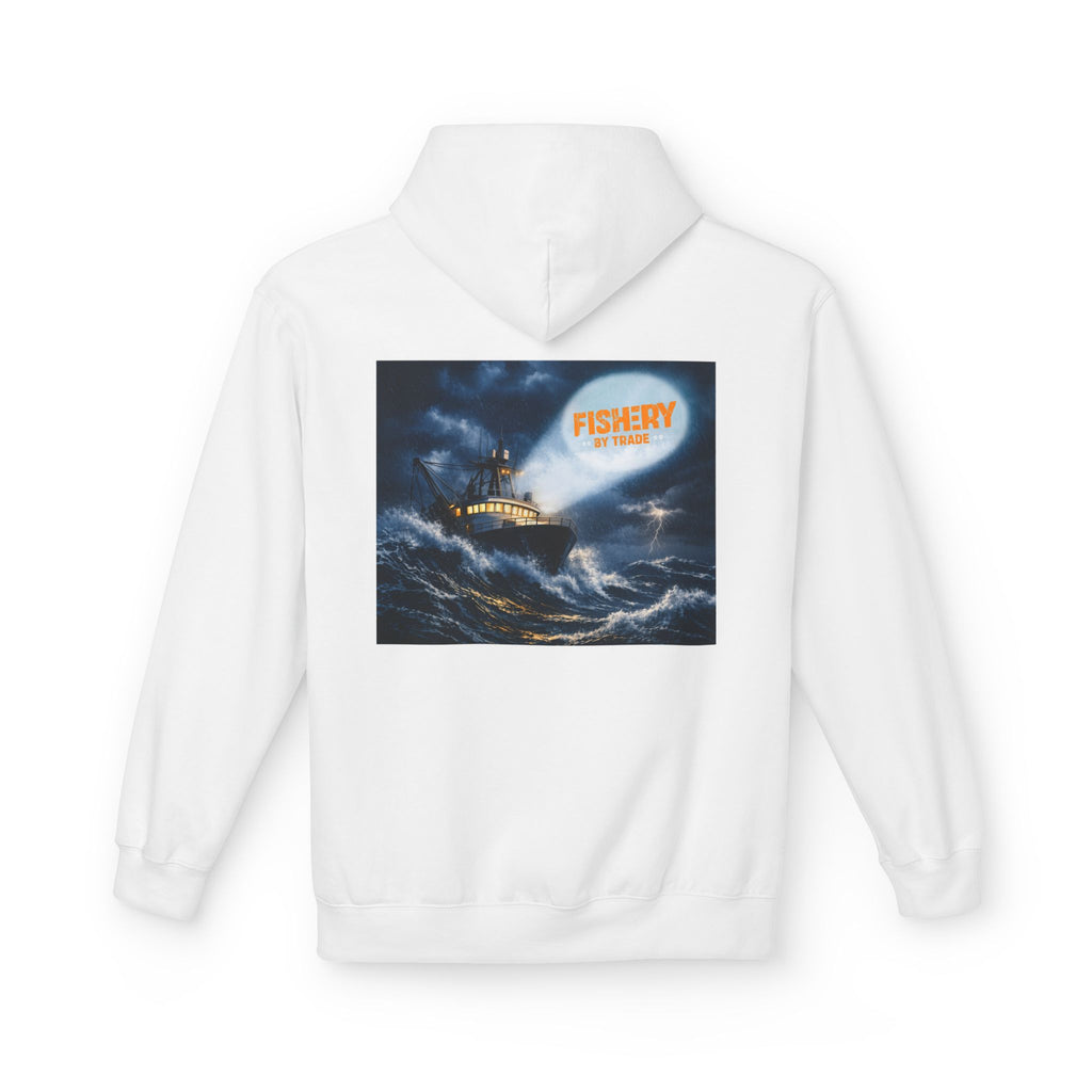 White Fishery By Trade Deck - Hoodie