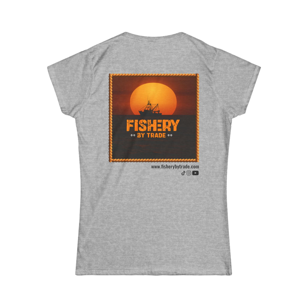White Fishery By Trade - Women T-Shirt