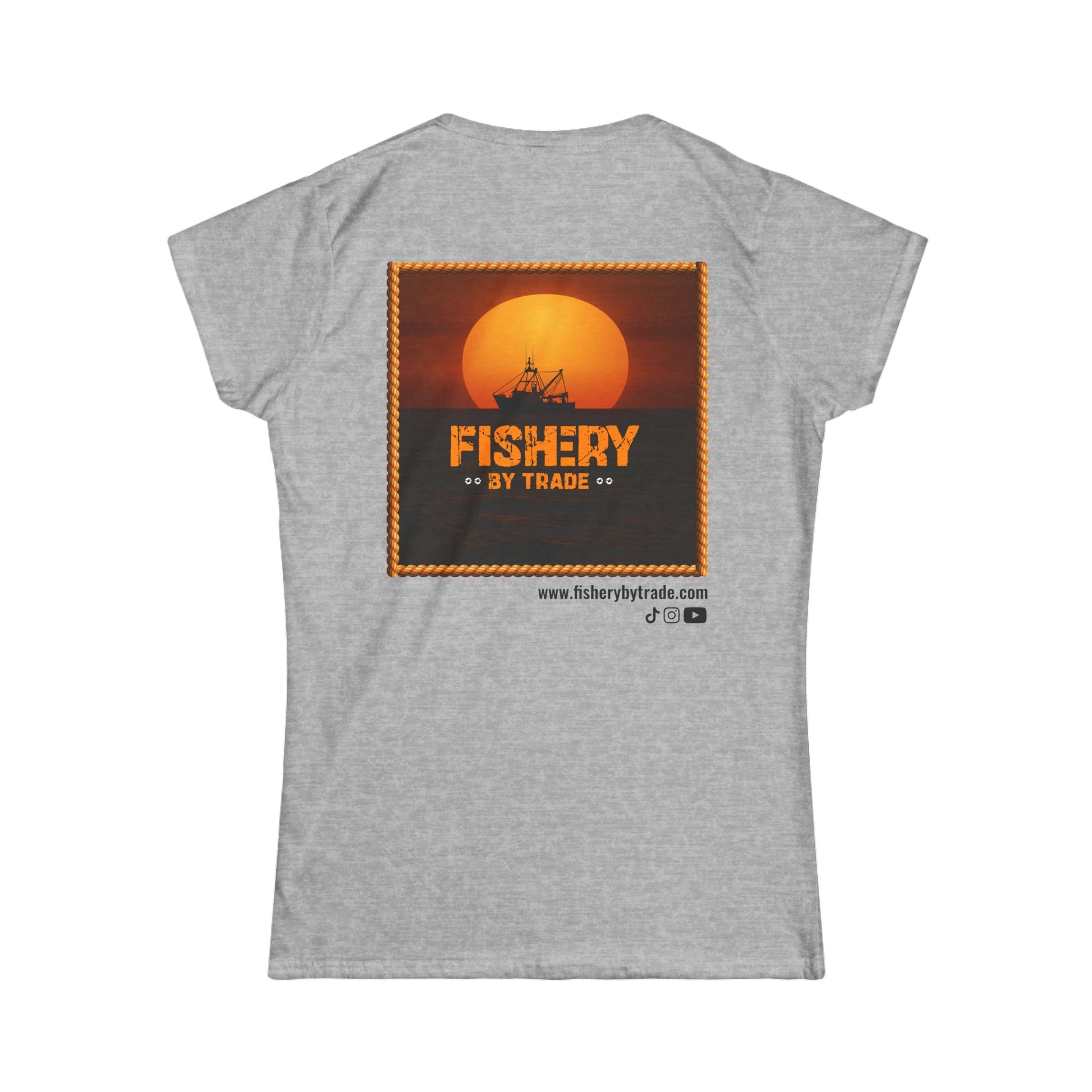 White Fishery By Trade - Women T-Shirt