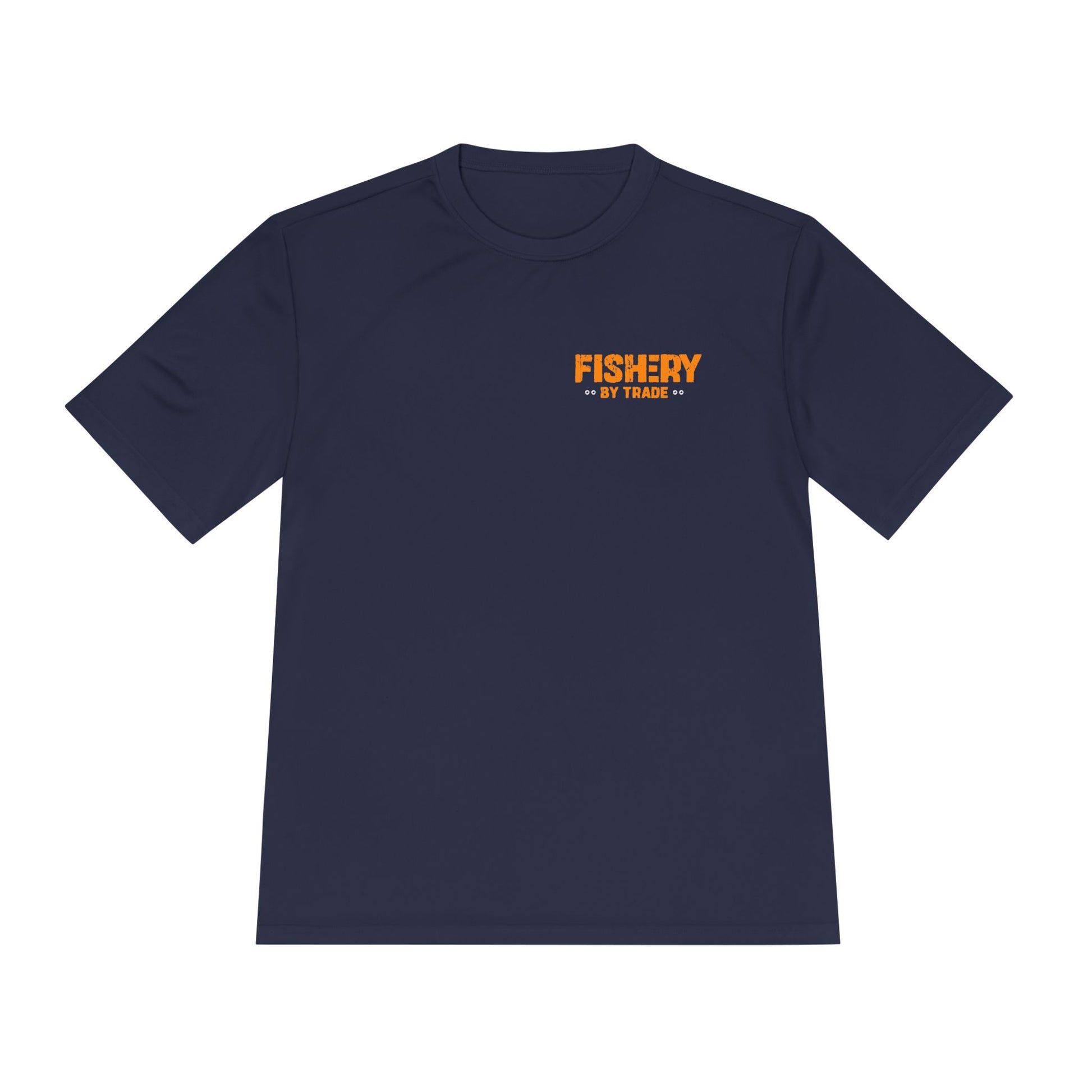 Fishery by Trade - Men's Black Quick Dry T-Shirt
