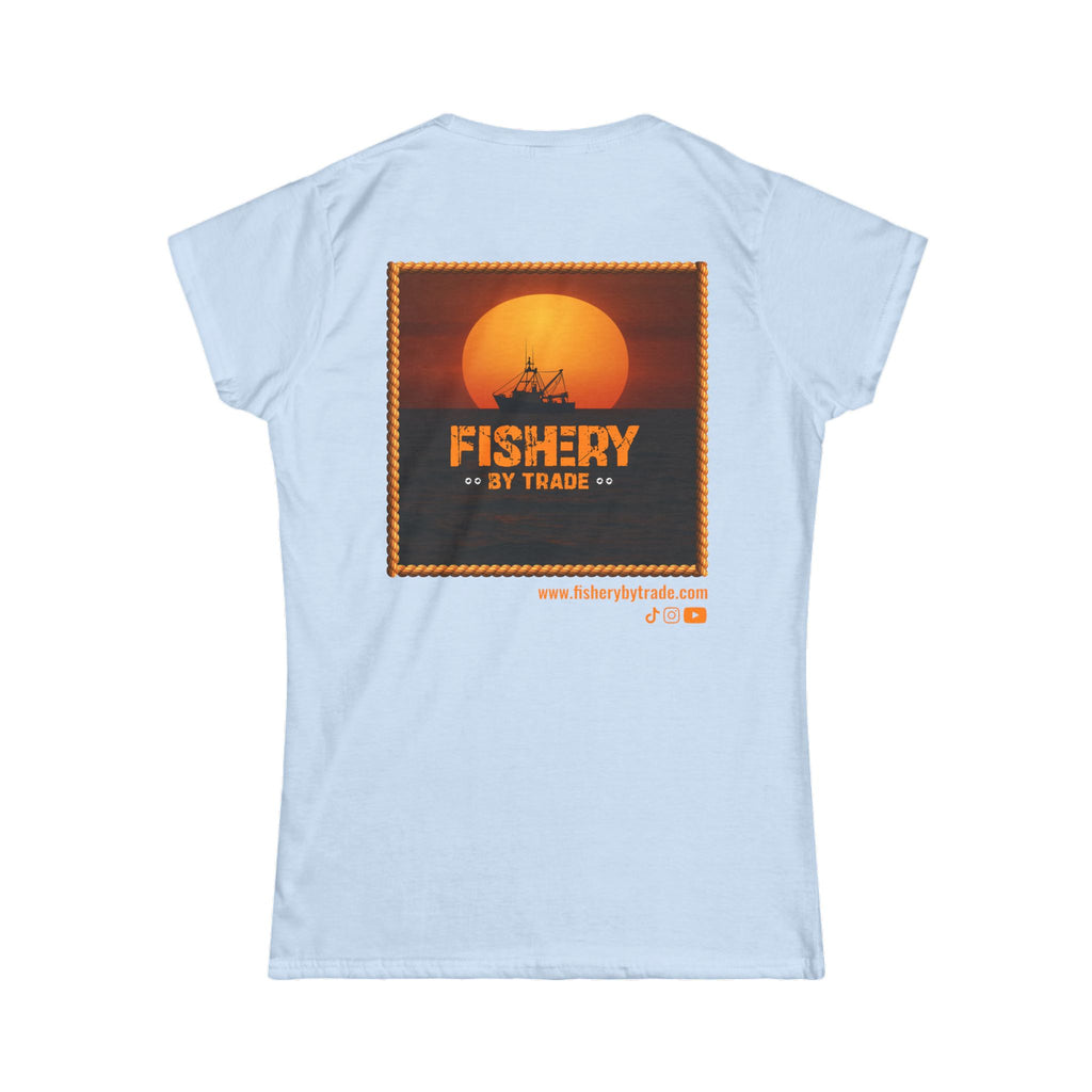Black Fishery By Trade - Women T-Shirt