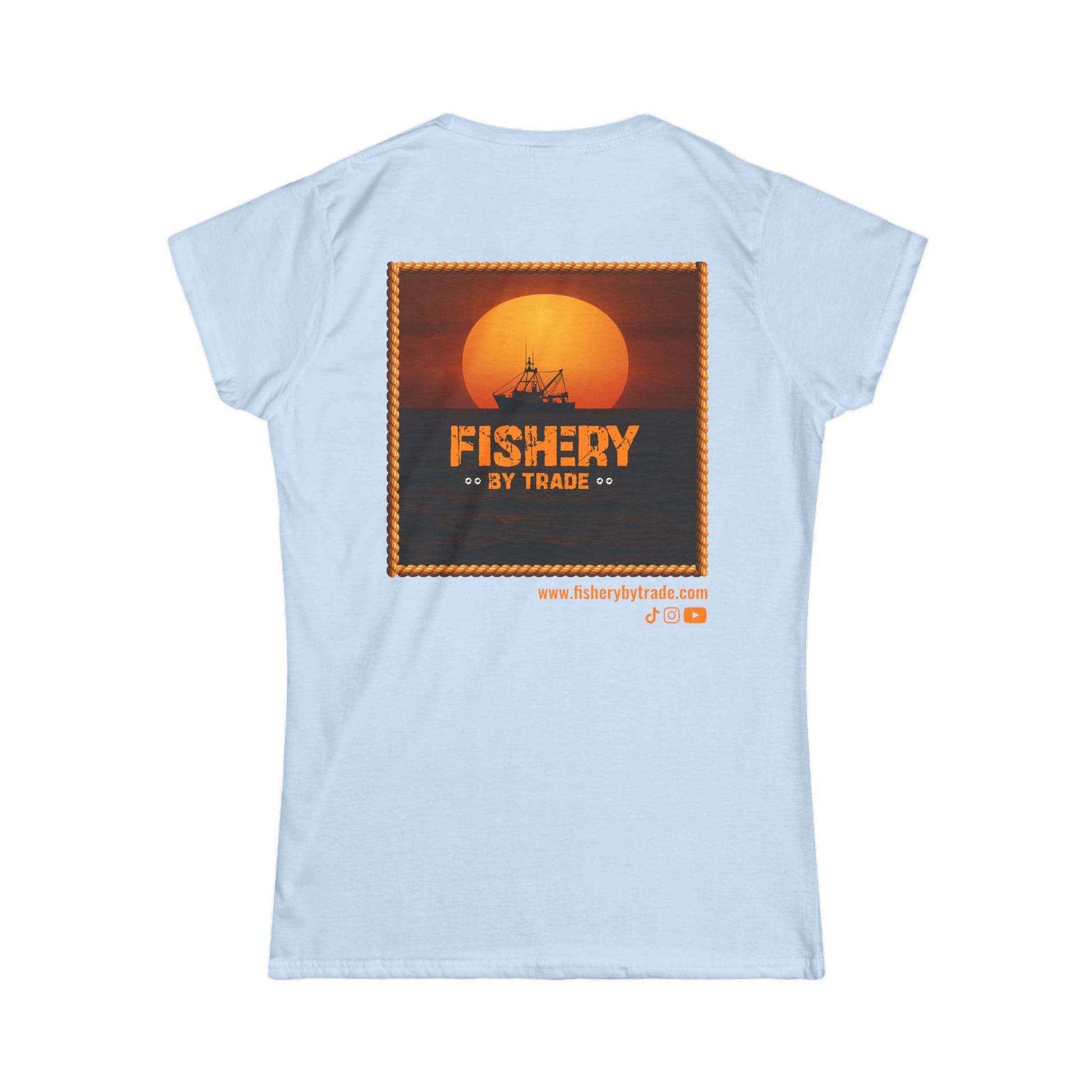 Black Fishery By Trade - Women T-Shirt