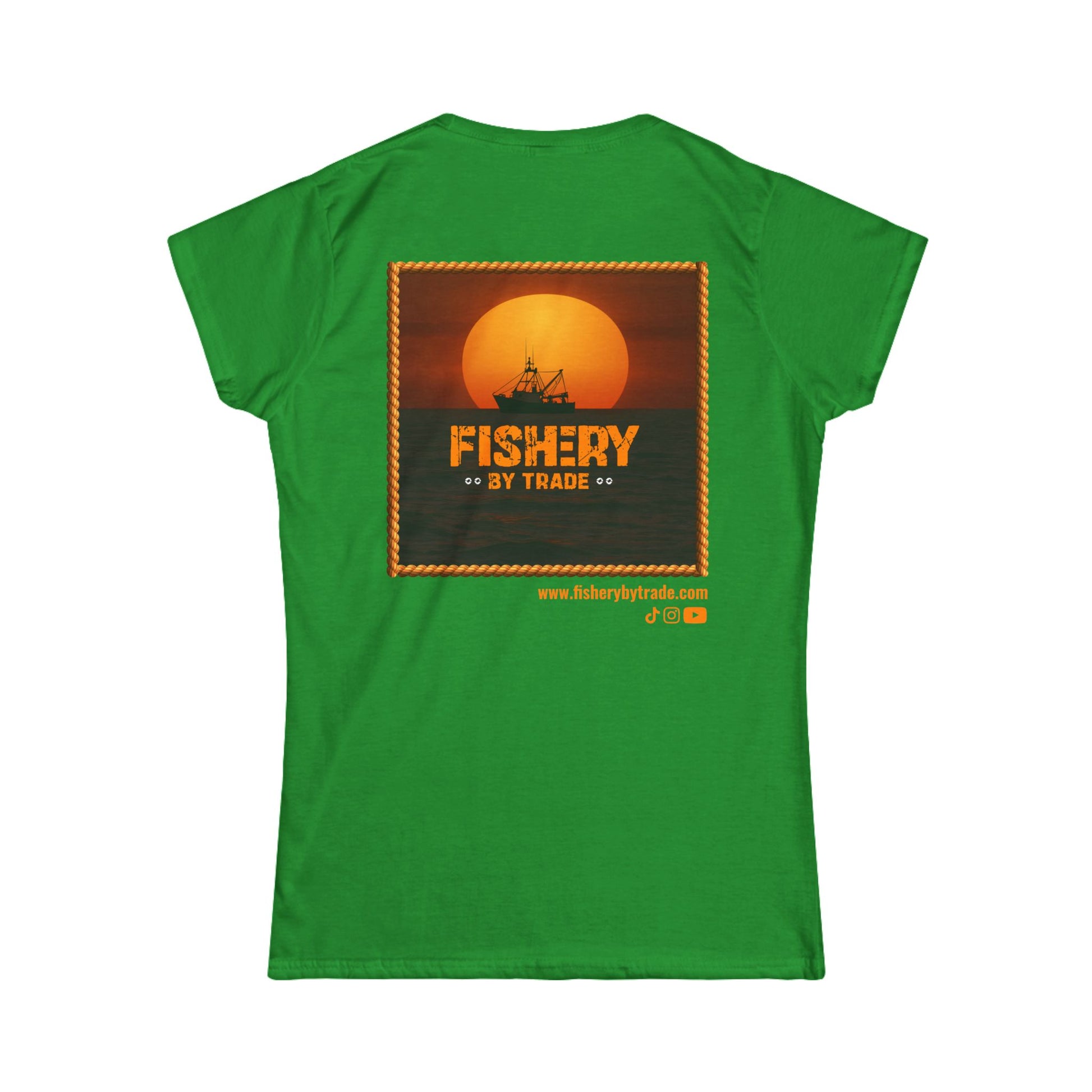 Black Fishery By Trade - Women T-Shirt