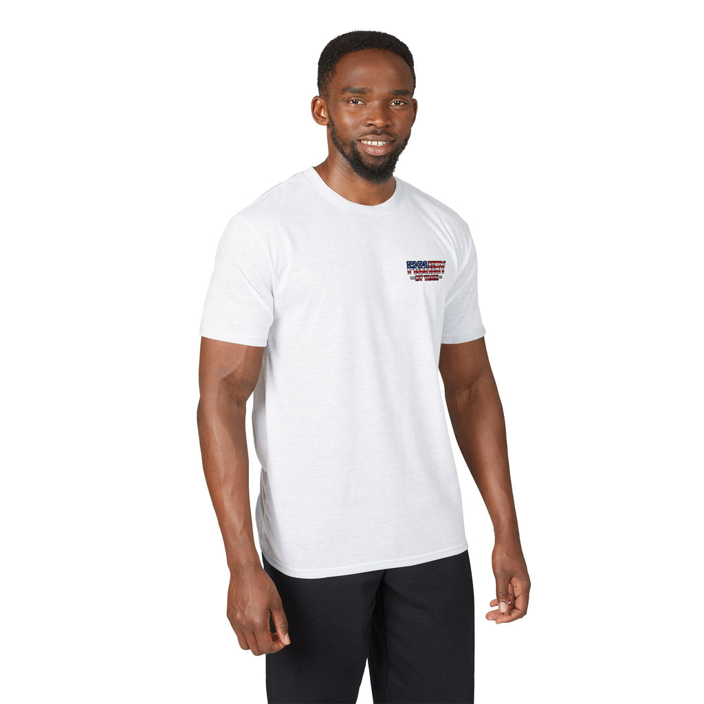 Fishing Boat T-Shirt — American Flag Fishery Graphic Tee for Anglers & Patriotic Outdoorsmen