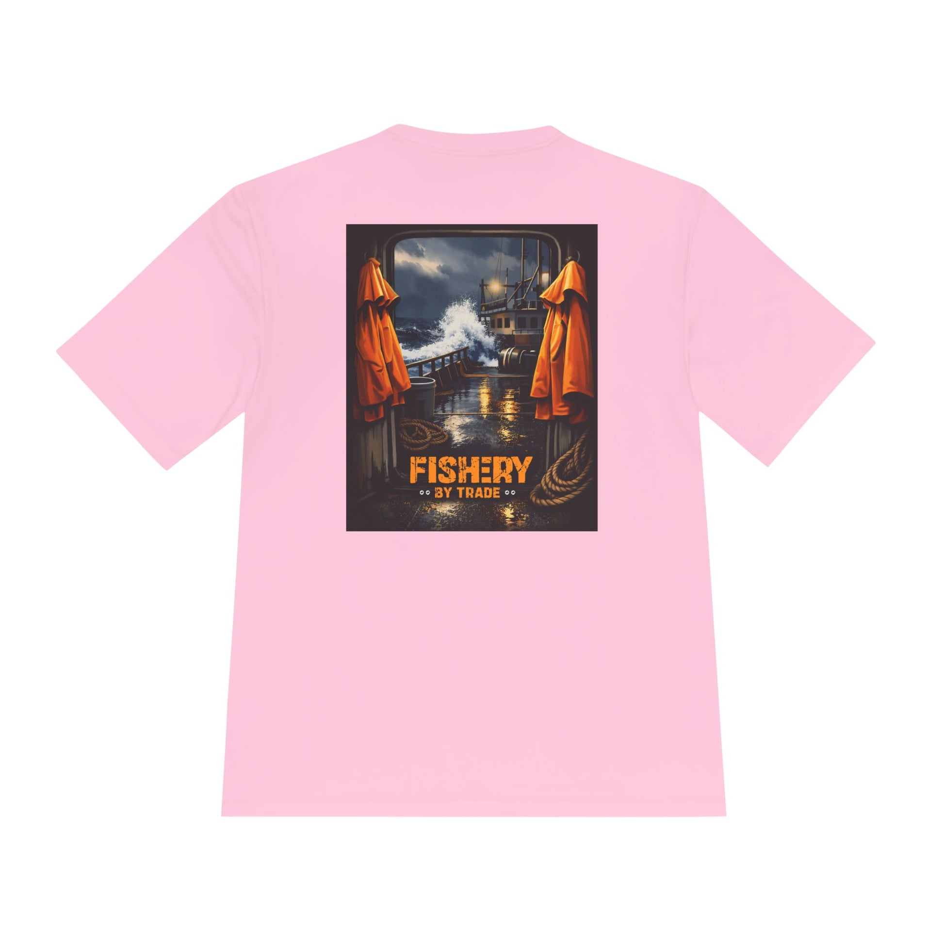 Fishery by Trade Deck - Men's White Quick Dry T-Shirt