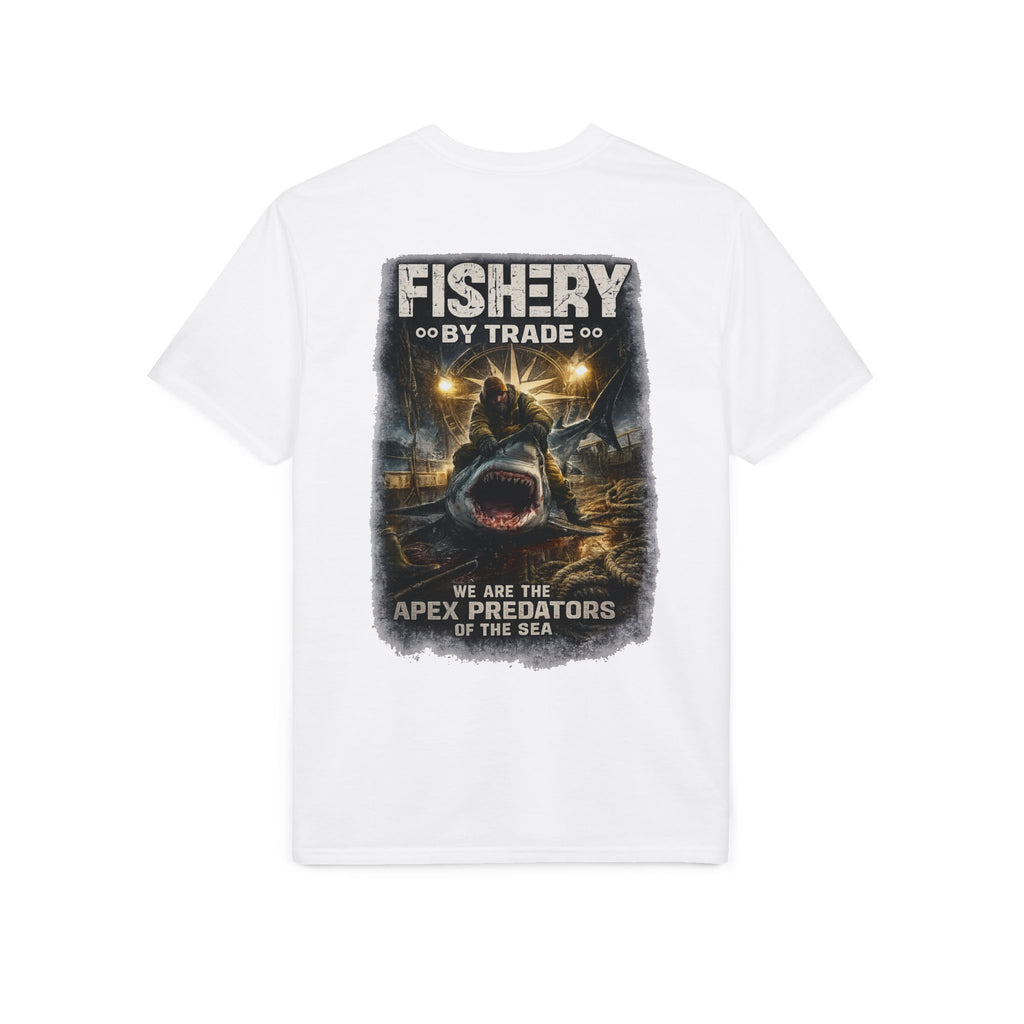 Apex Predators  Graphic Performance Tee — "Fishery by Trade"