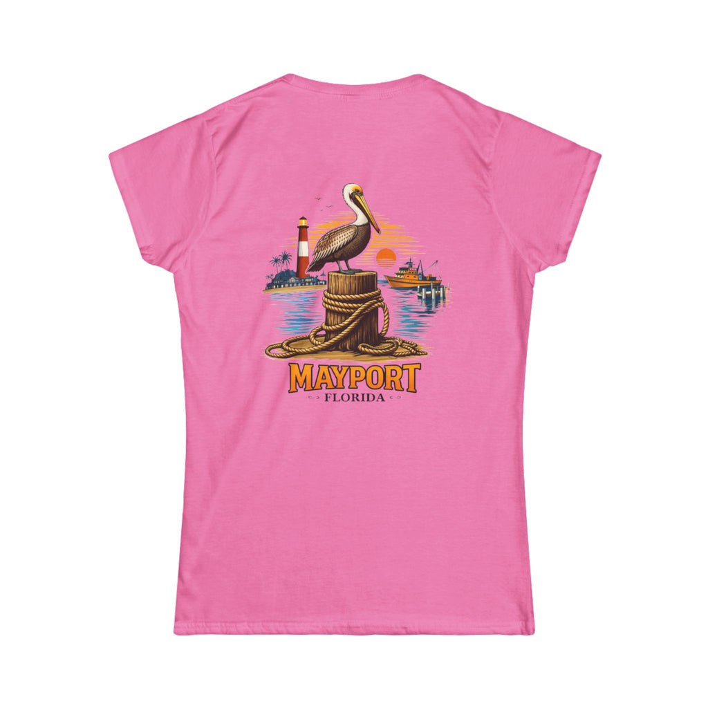 Fishery By Trade Mayport Florida - Women's White T-Shirt