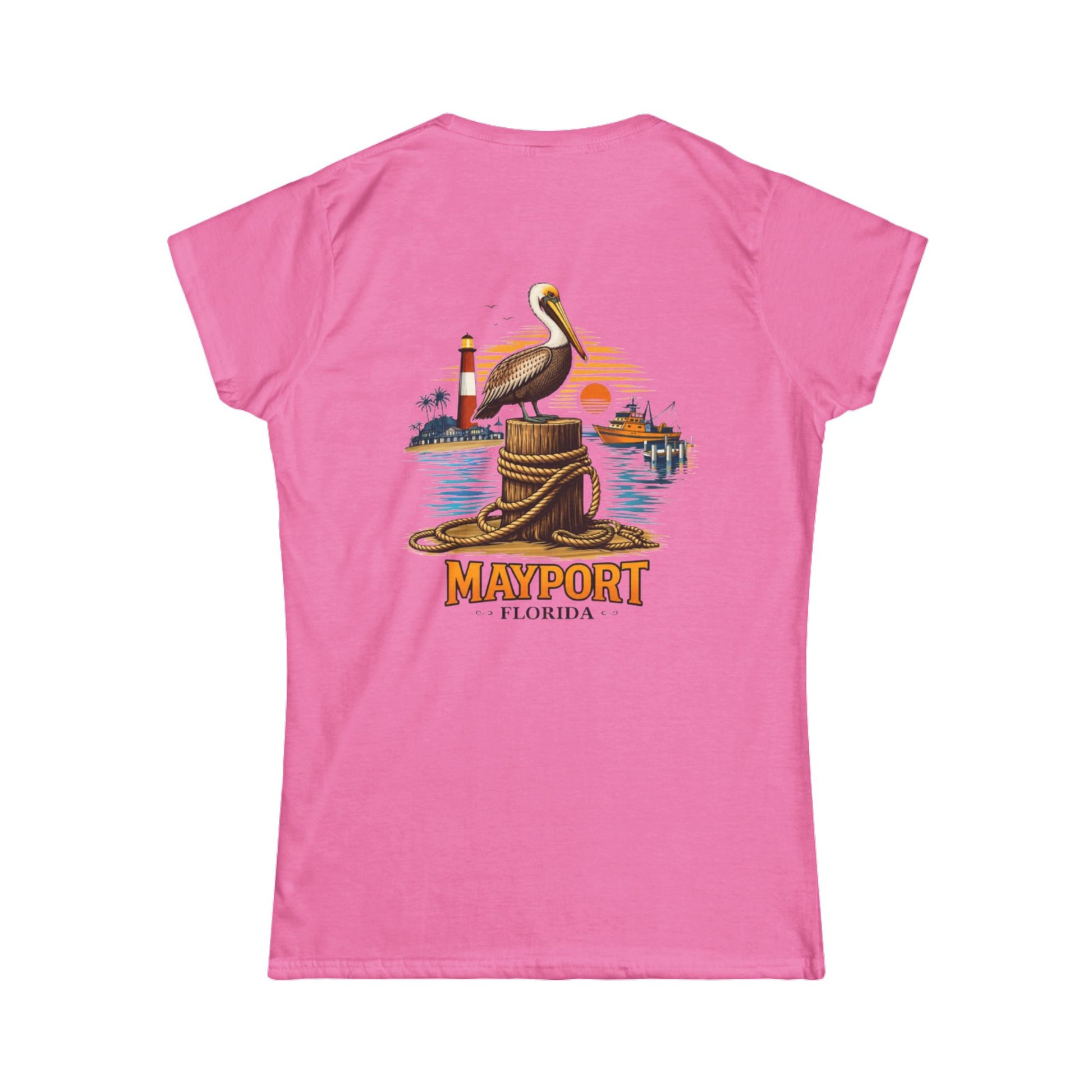 Fishery By Trade Mayport Florida - Women's White T-Shirt