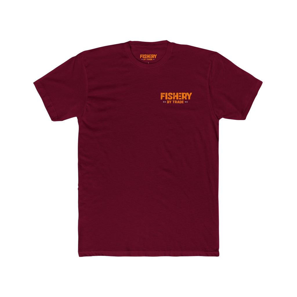 Fishery By Trade Rough Seas - Men's Black Crew Neck Tee
