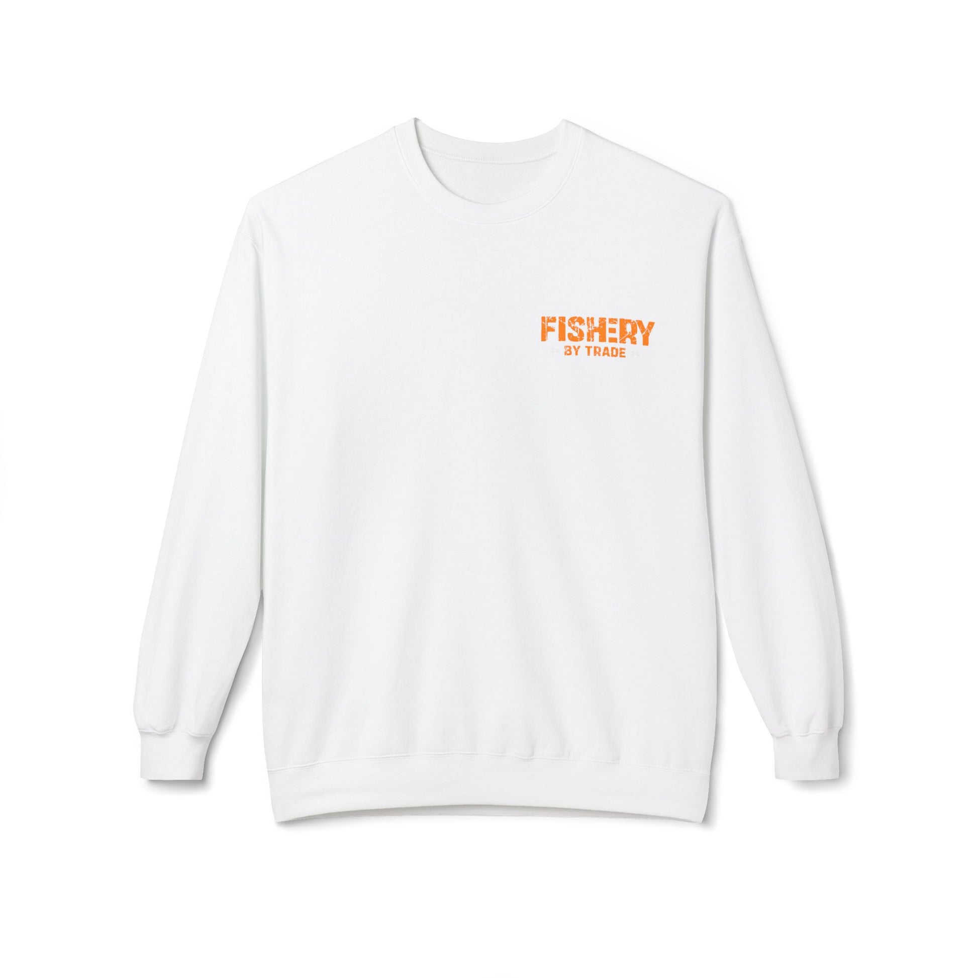 Fishery By Trade Rough Seas - White Sweatshirt