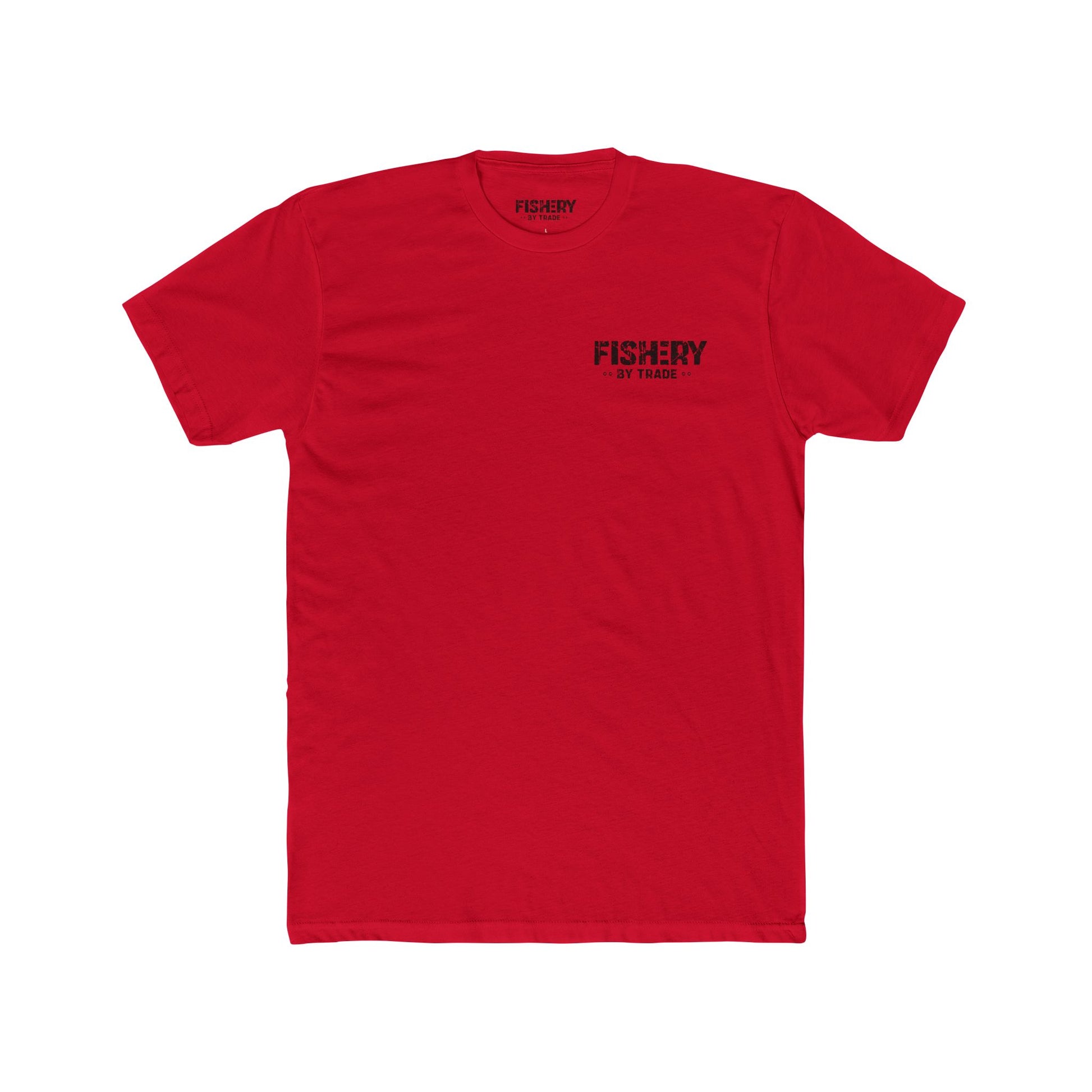 Fishery By Trade Deck - Men's White Crew Neck Tee