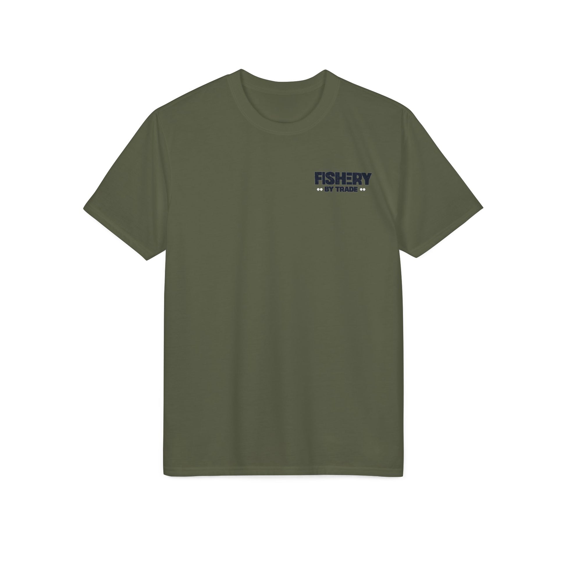 Fishing T-Shirt — "Fishery by Trade" Graphic Performance Tee