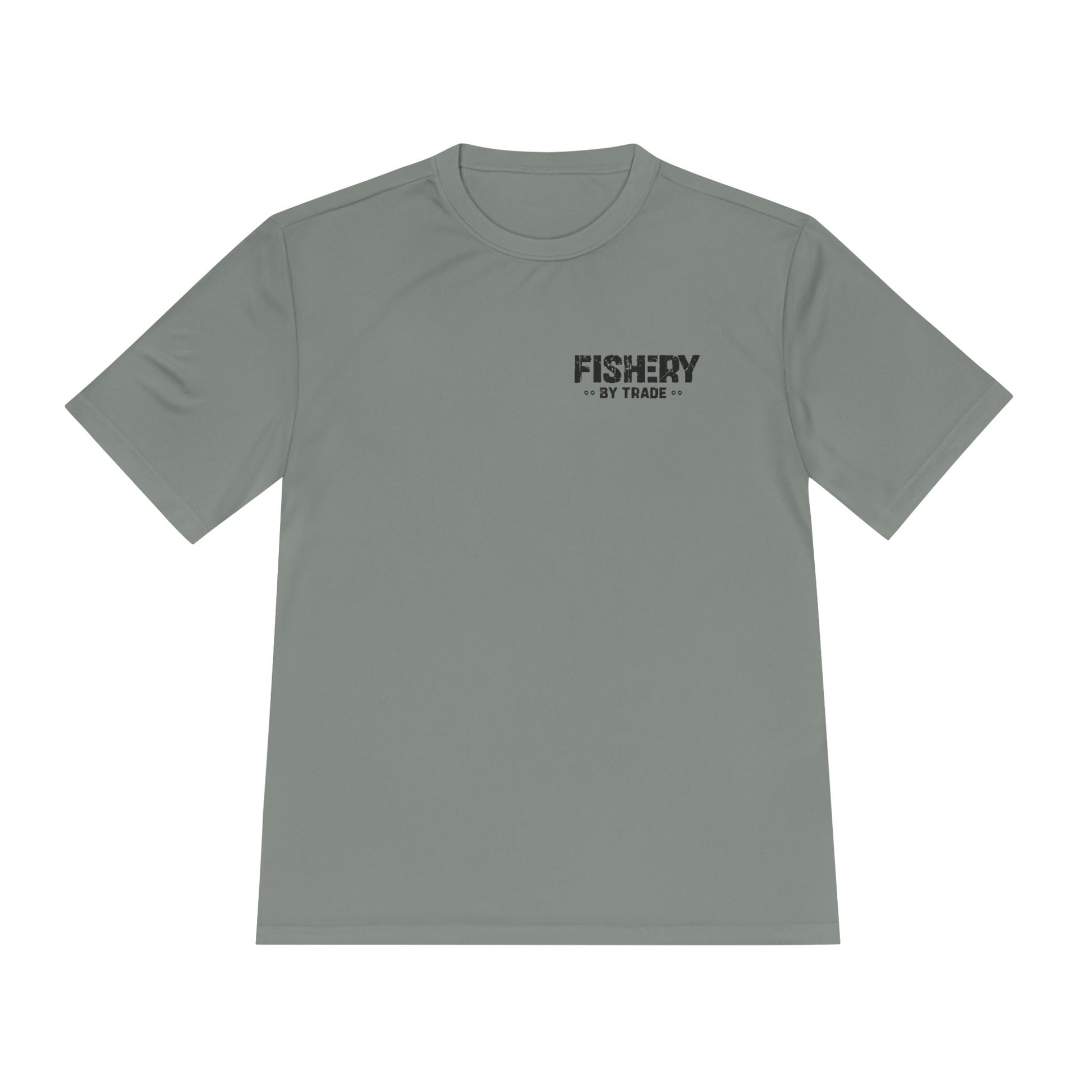Fishery by Trade Rough Seas - Men's White Quick Dry T-Shirt