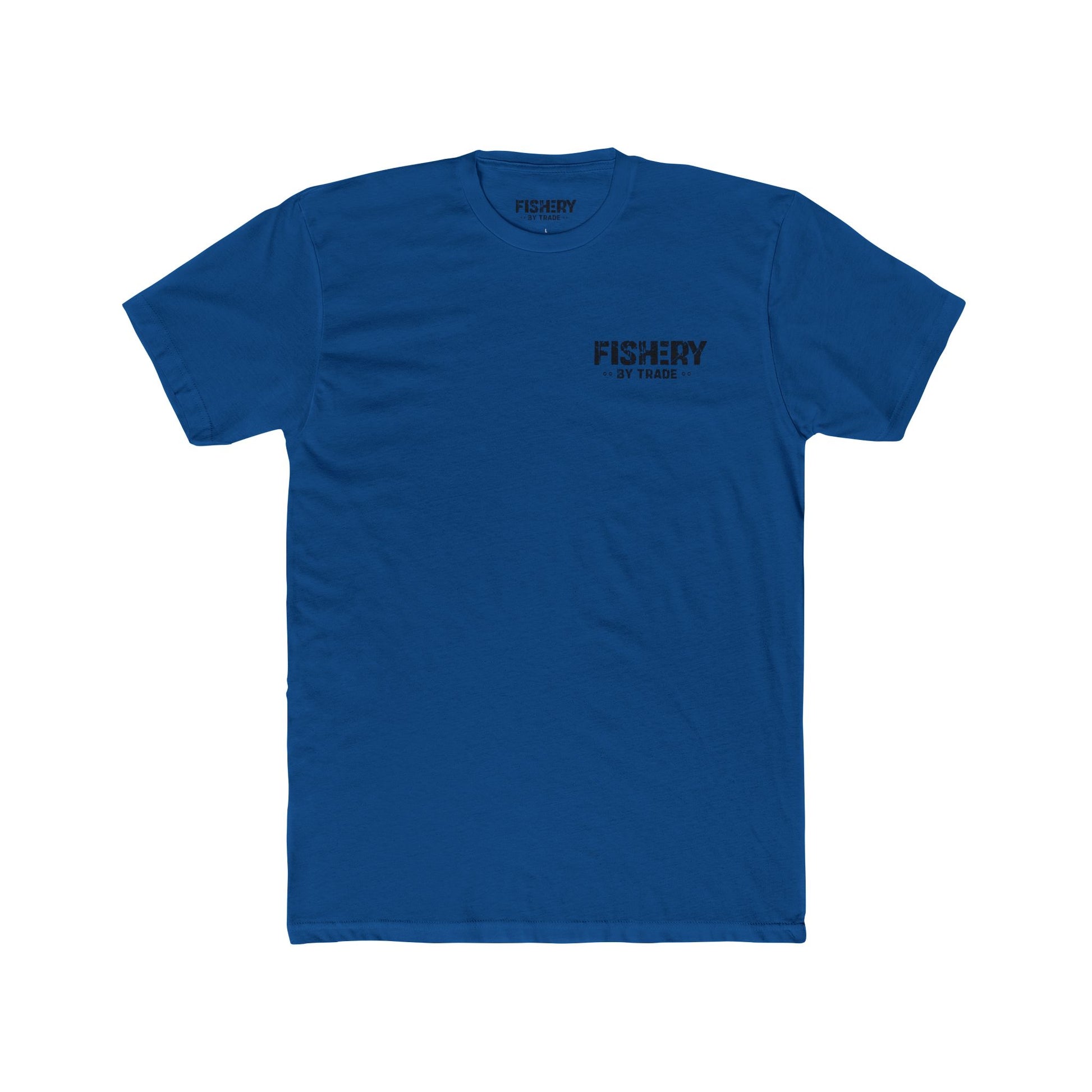 Fishery By Trade Mayport Florida - Men's White Crew Neck Tee