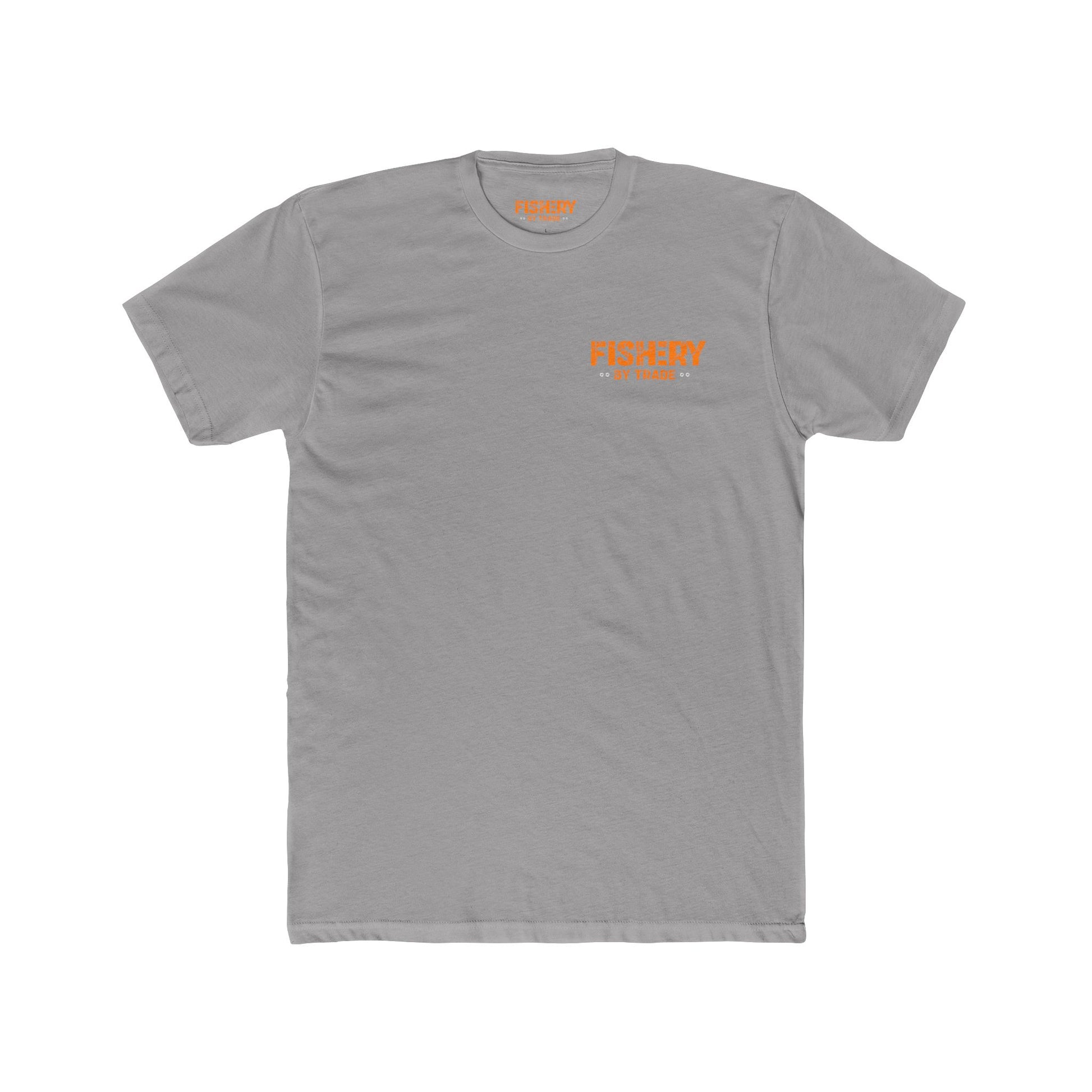 Fishery By Trade Rough Seas - Men's Black Crew Neck Tee