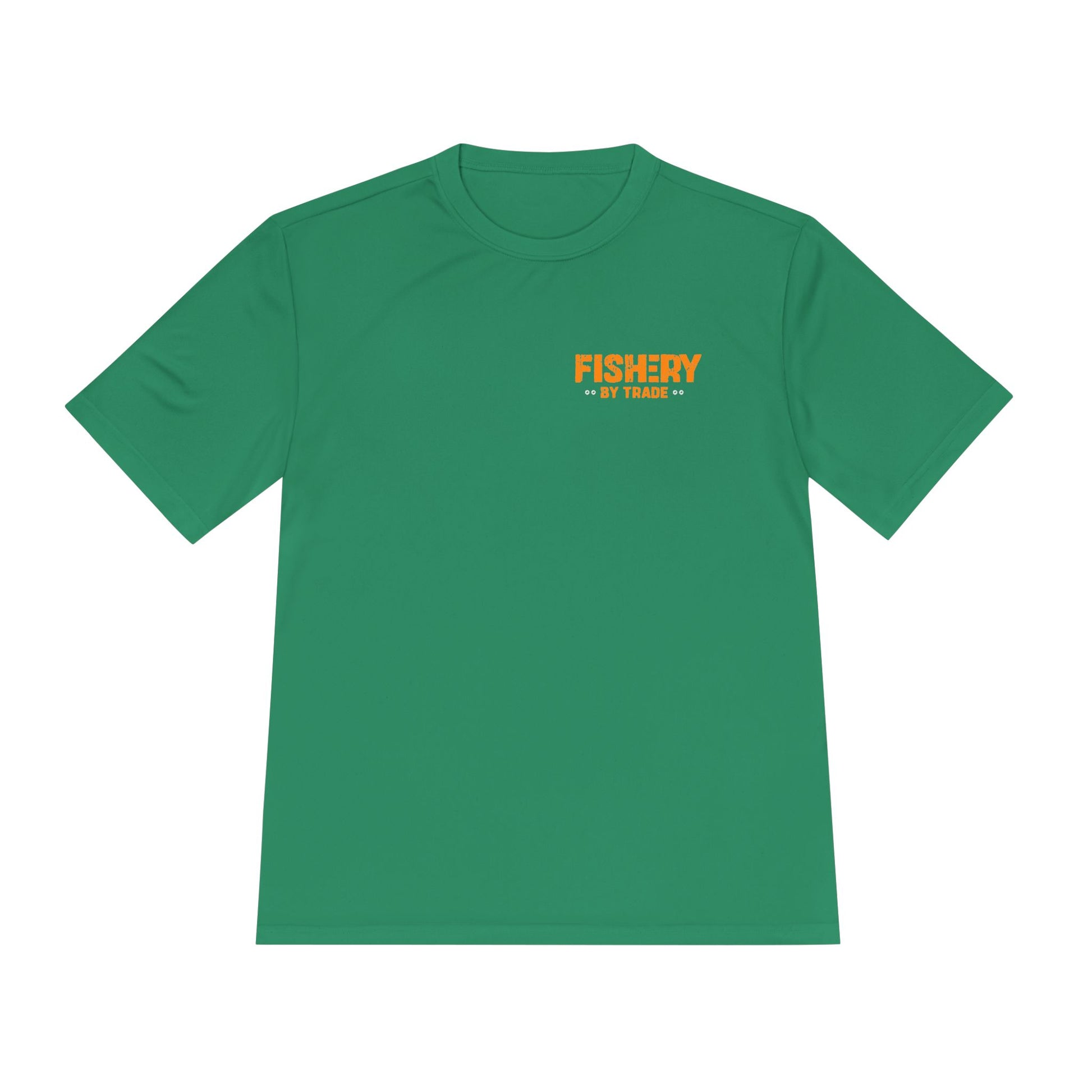 Fishery by Trade - Men's Black Quick Dry T-Shirt