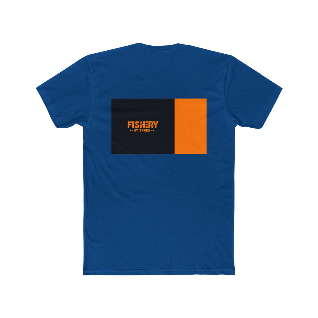 Fishery By Trade Flag - Men's White Crew Neck Tee