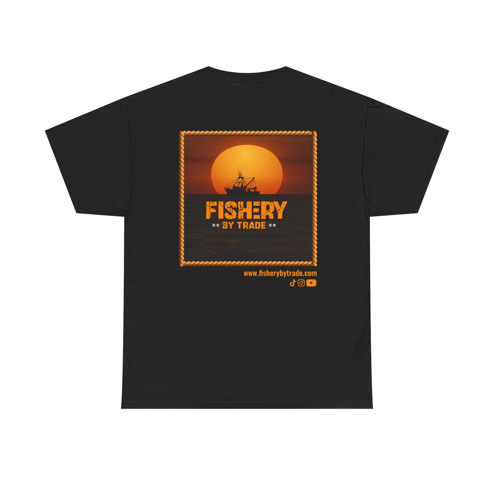 Fishery By Trade - Men's Black T-Shirt