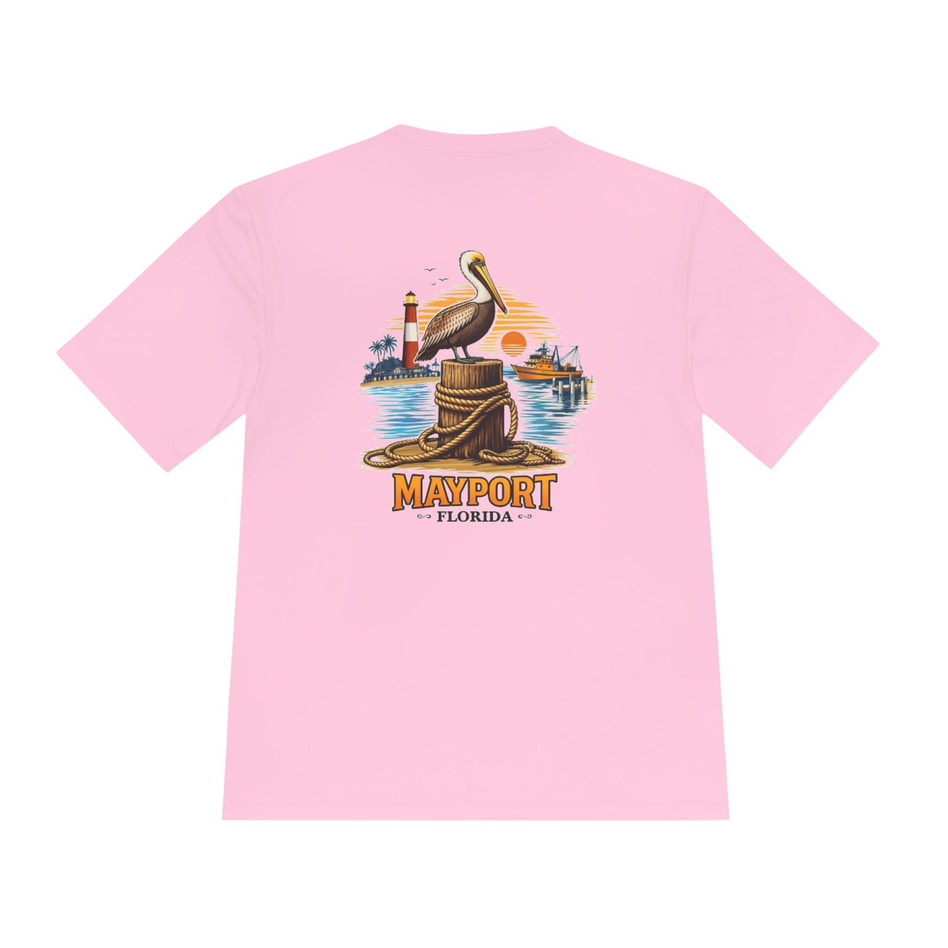 Fishery by Trade Mayport Florida - Men's White Quick Dry T-Shirt
