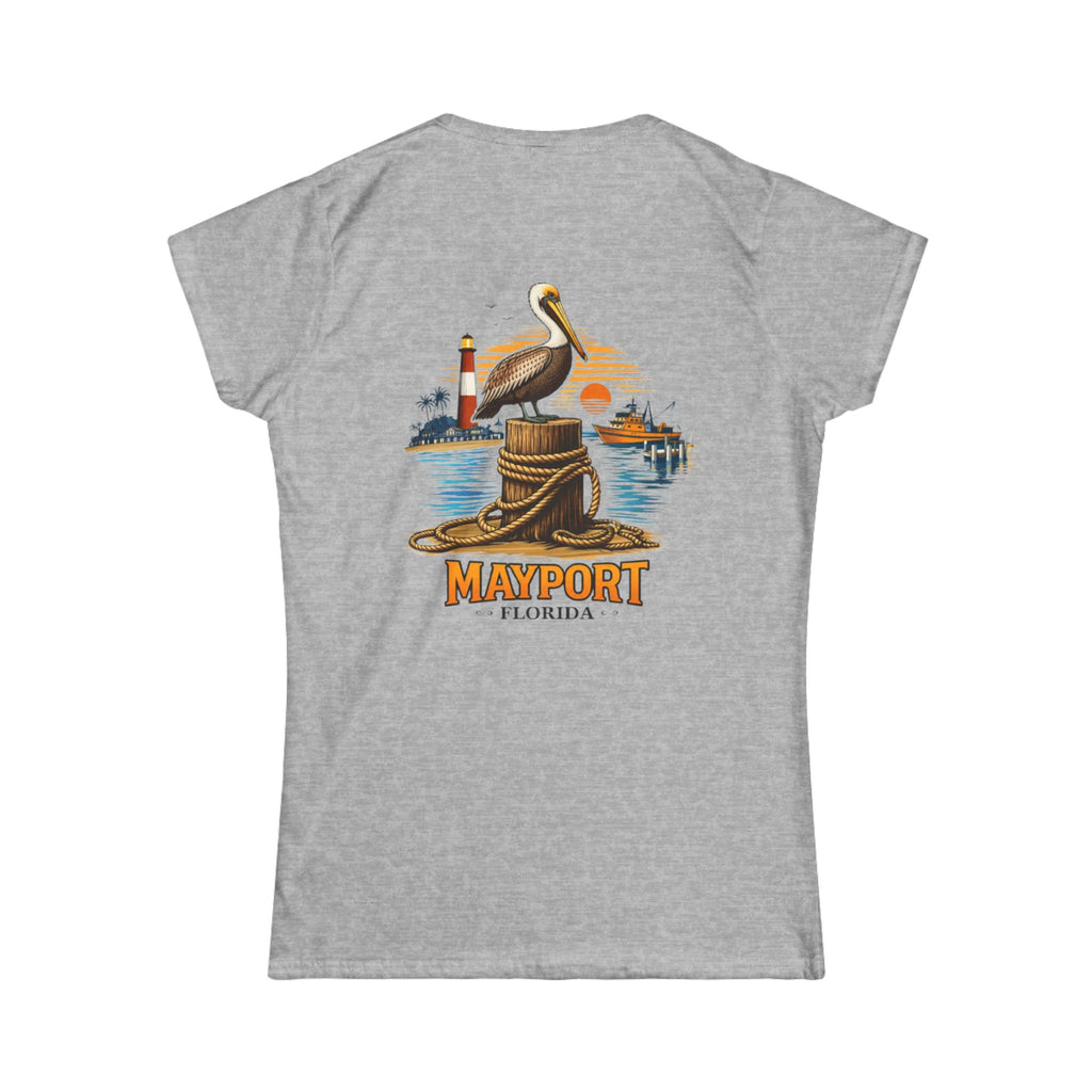 Fishery By Trade Mayport Florida - Women's White T-Shirt