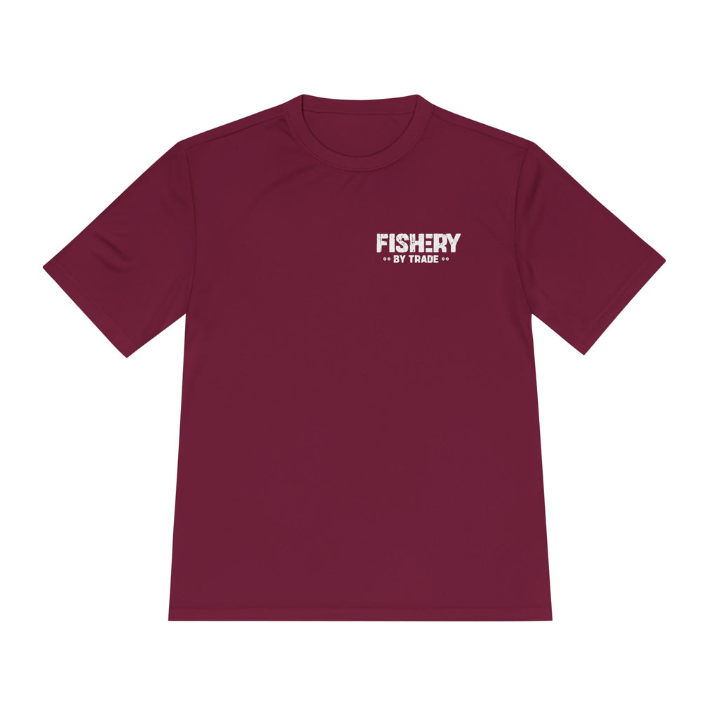 Fishery by Trade - Men's Black Quick Dry T-Shirt