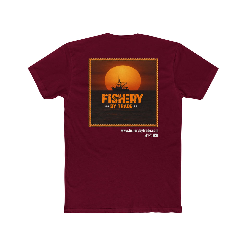 Fishery By Trade - Men's Black Crew Neck Tee