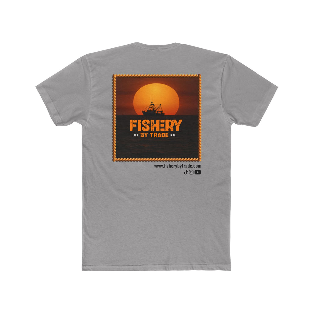 Fishery By Trade - Men's White Crew Neck Tee