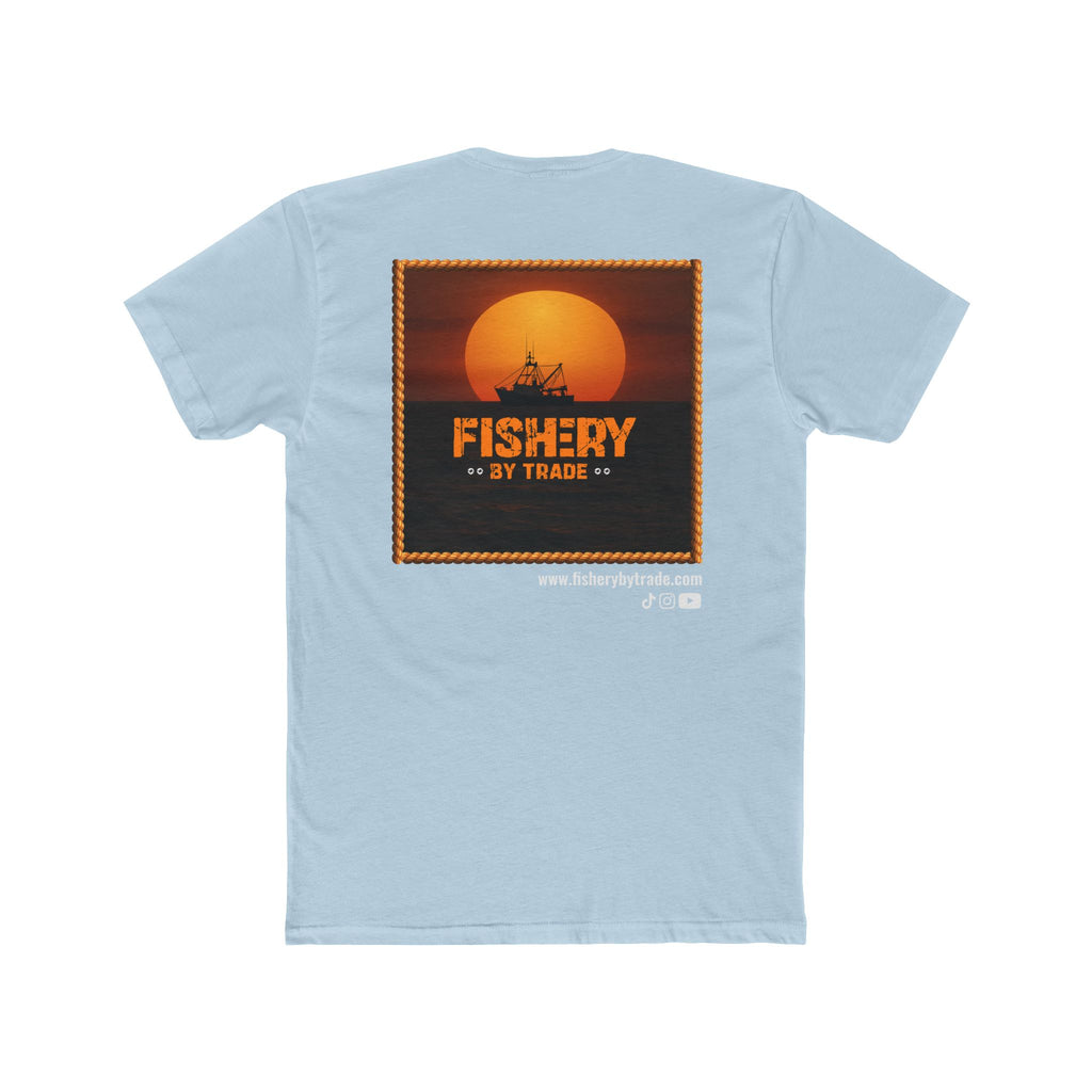 Fishery By Trade - Men's Black Crew Neck Tee