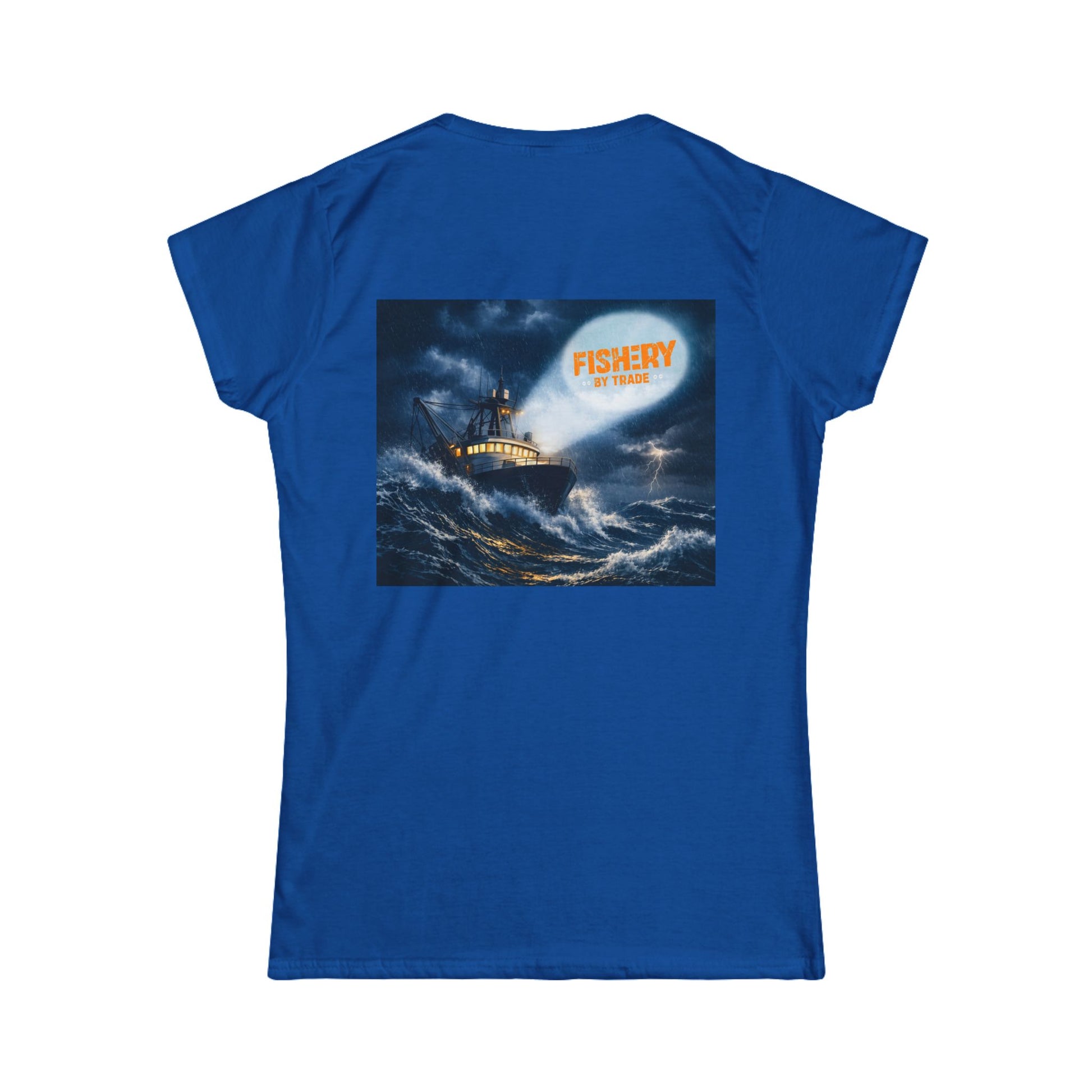 Fishery By Trade Rough Seas - Women's White T-Shirt