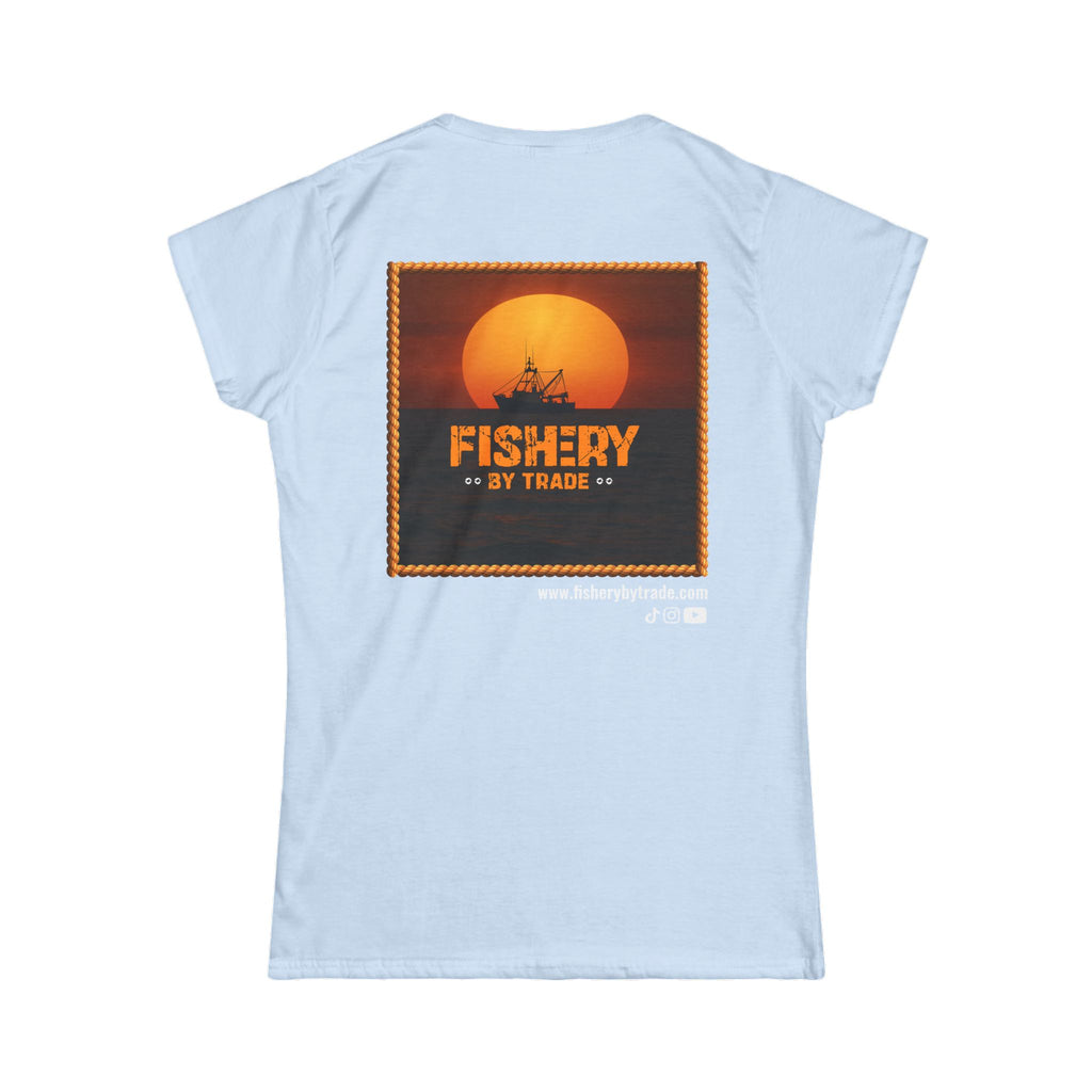 Black Fishery By Trade - Women T-Shirt