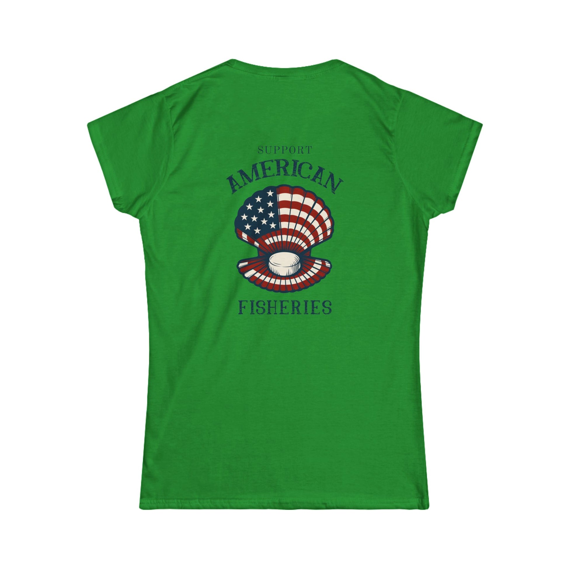 Fishery By Trade Support American Fisheries - Women's White T-Shirt